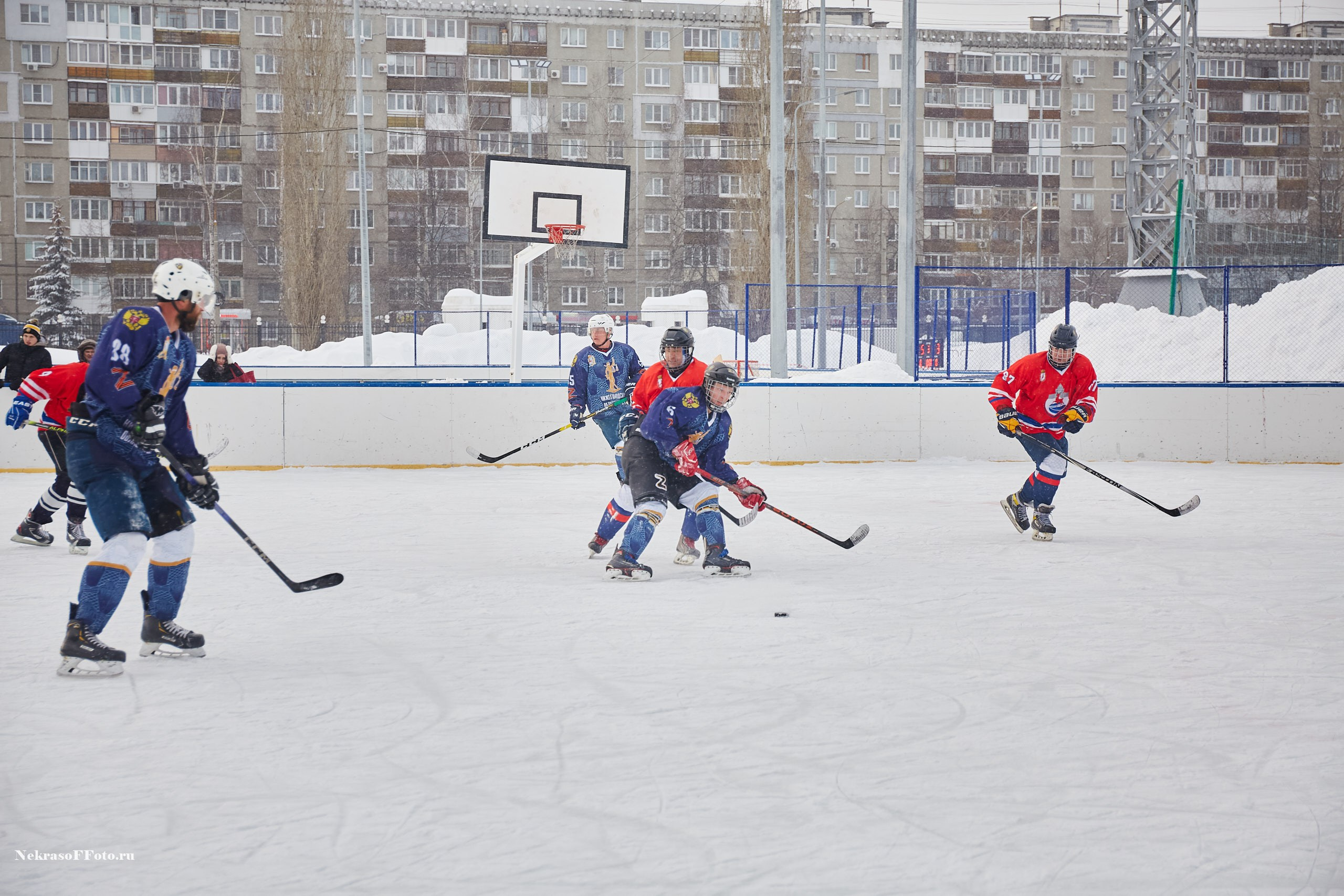 Турнир по хоккею «Русская классика» в рамках Офицерской хоккейной лиги. Спортивный фотограф Некрасов Денис