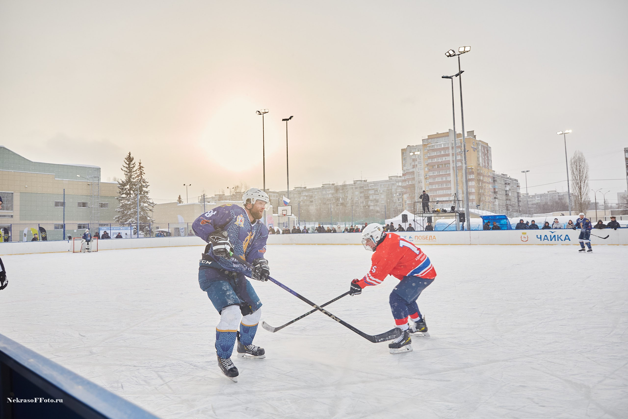Турнир по хоккею «Русская классика» в рамках Офицерской хоккейной лиги. Спортивный фотограф Некрасов Денис