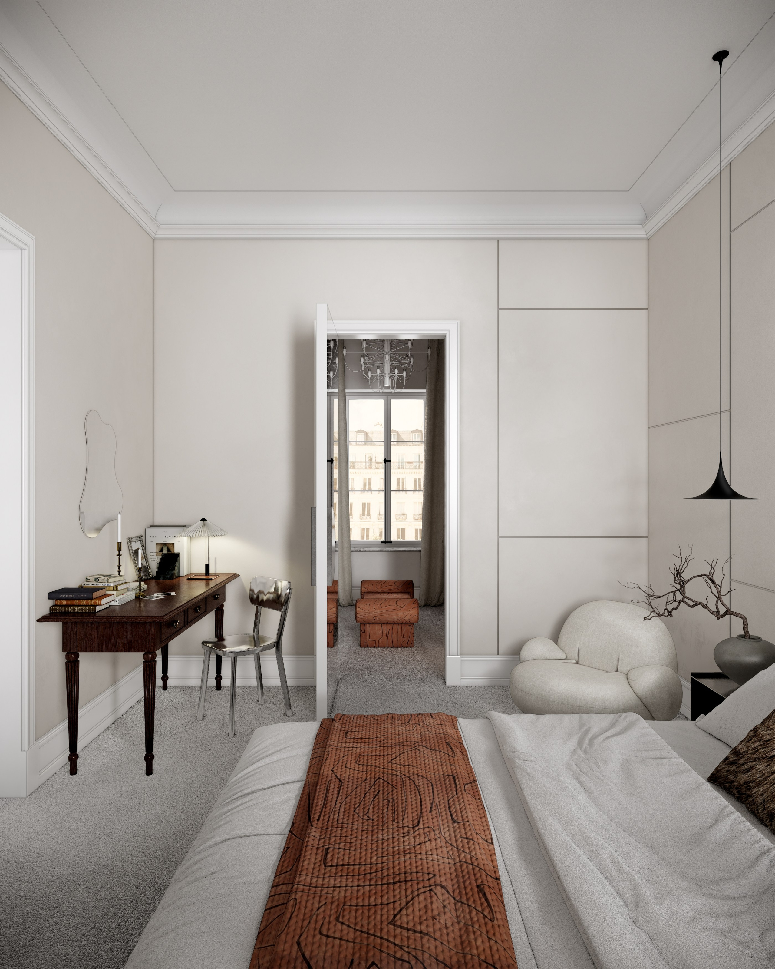 Квартира для деятелей искусств в Санкт-Петербурге, 2023 год, 98 м.кв. BYPRITCHINA | студия дизайна интерьера г. Москва