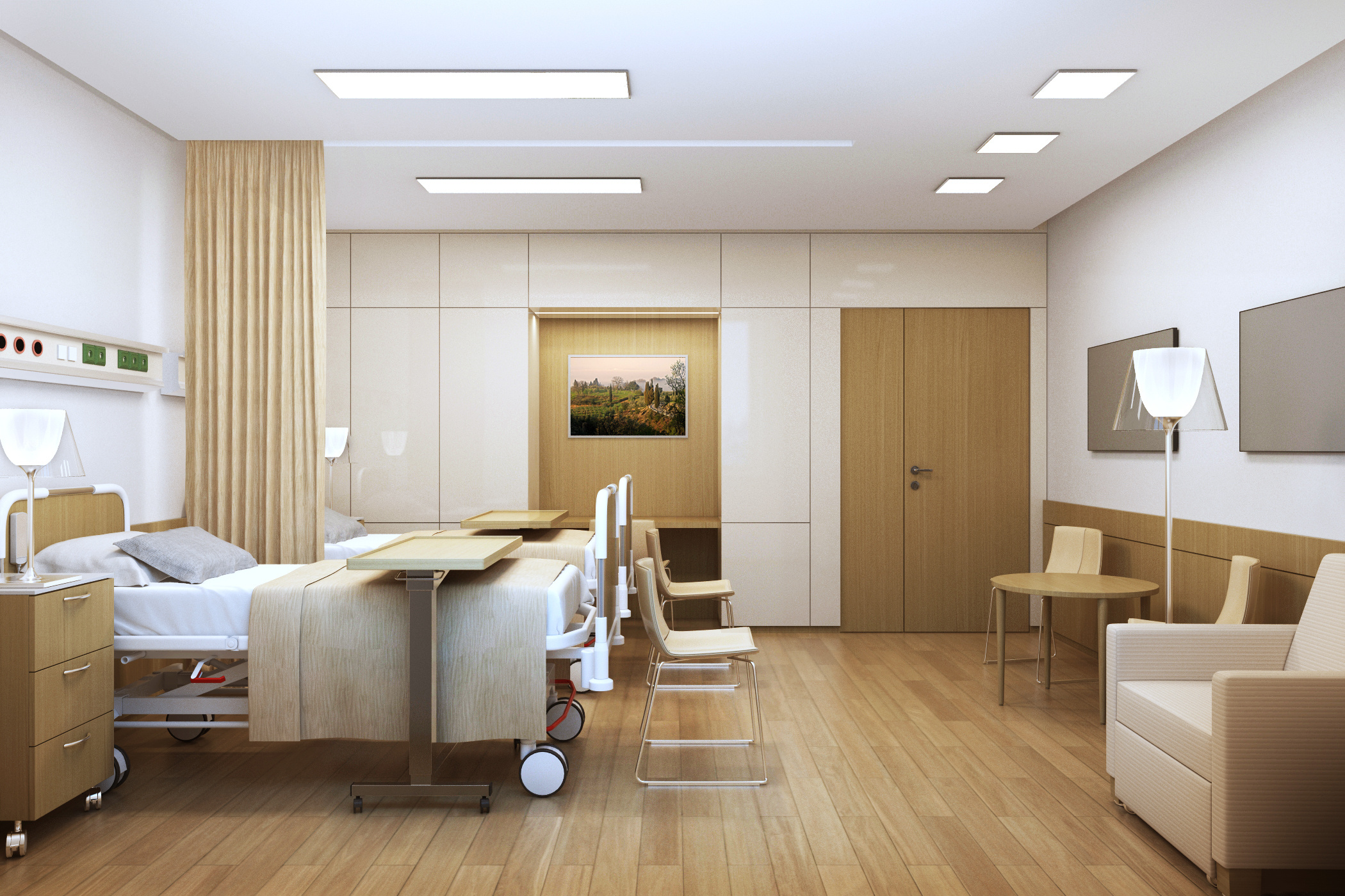 Гута клиника. Архитектура и интерьер