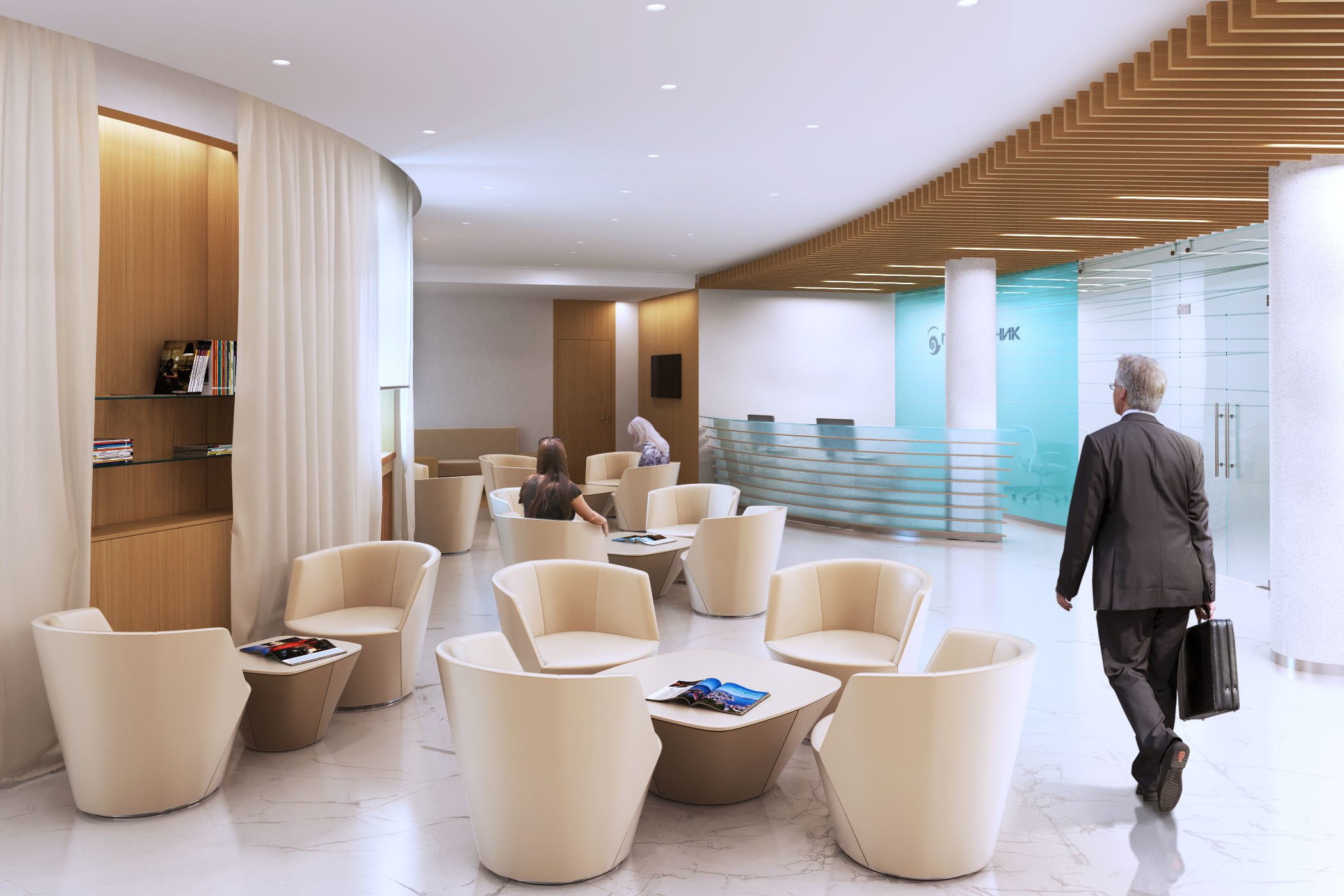 Гута клиника. Архитектура и интерьер