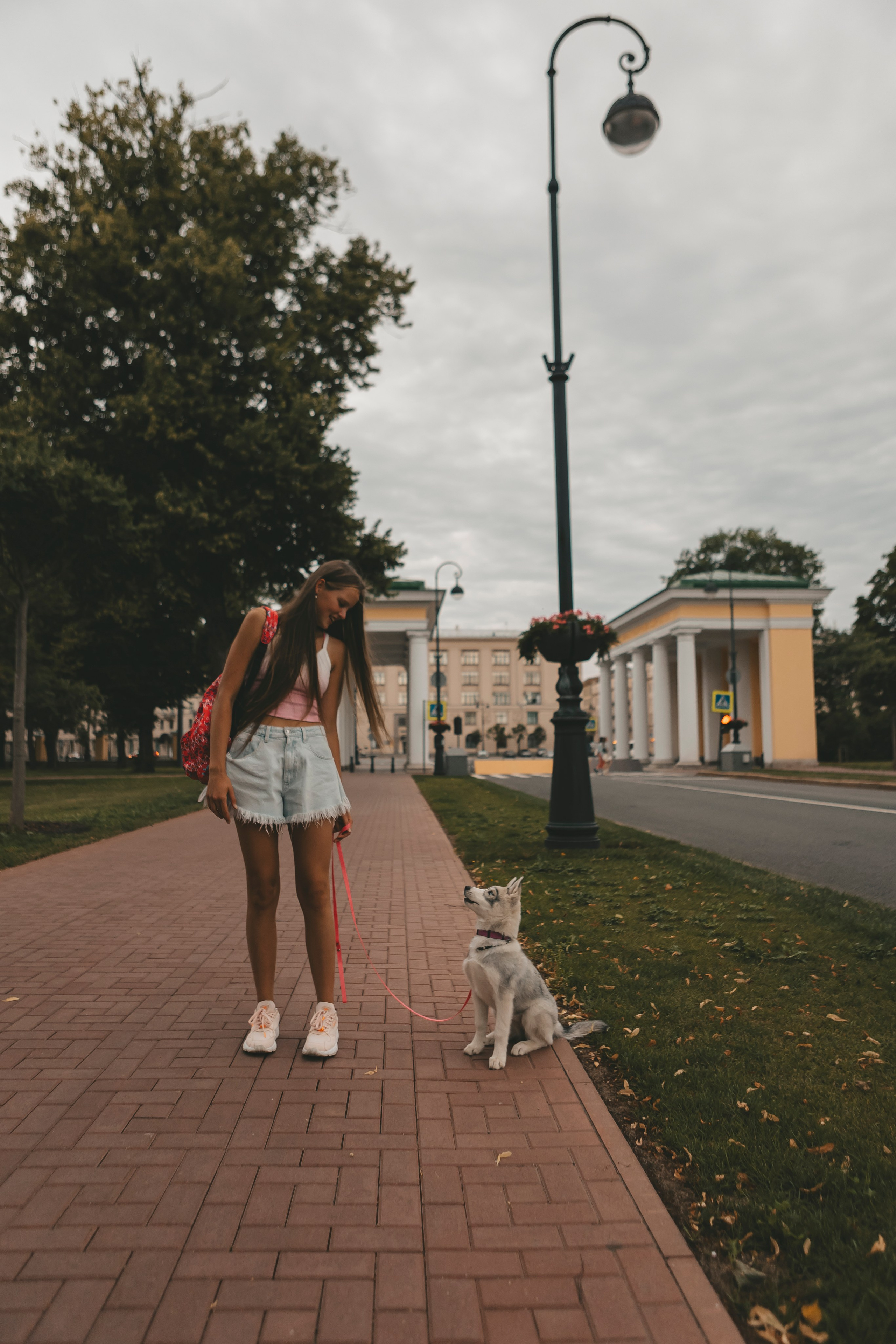 Милана и Белка. Фотограф-анималист в Санкт-Петербурге Алина Яхонт