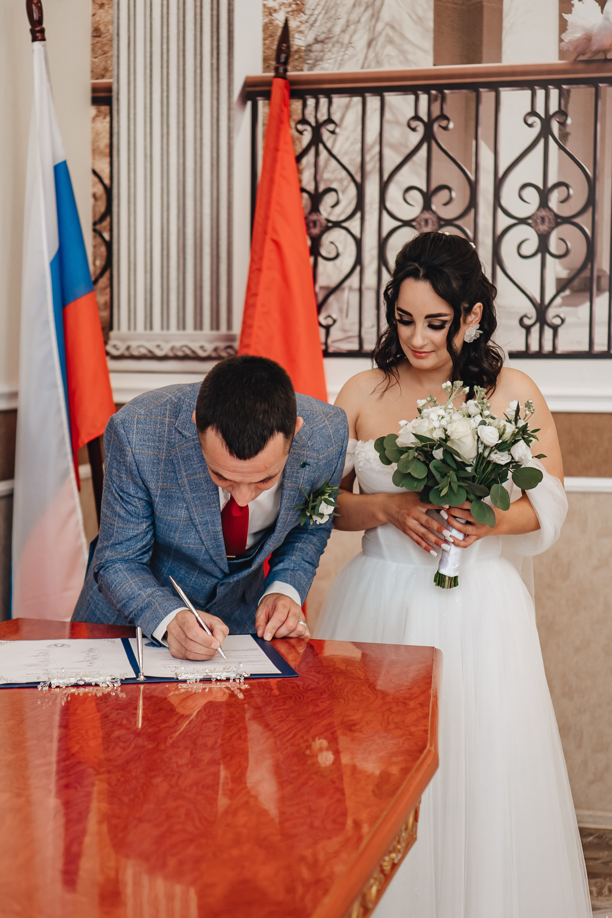 СВАДЕБНАЯ СЬЕМКА В ЗАГСЕ НА МОСКОВСКОМ ПРОСПЕКТЕ. Профессиональный фотограф, Санкт-Петербург — Виктория Богомолова