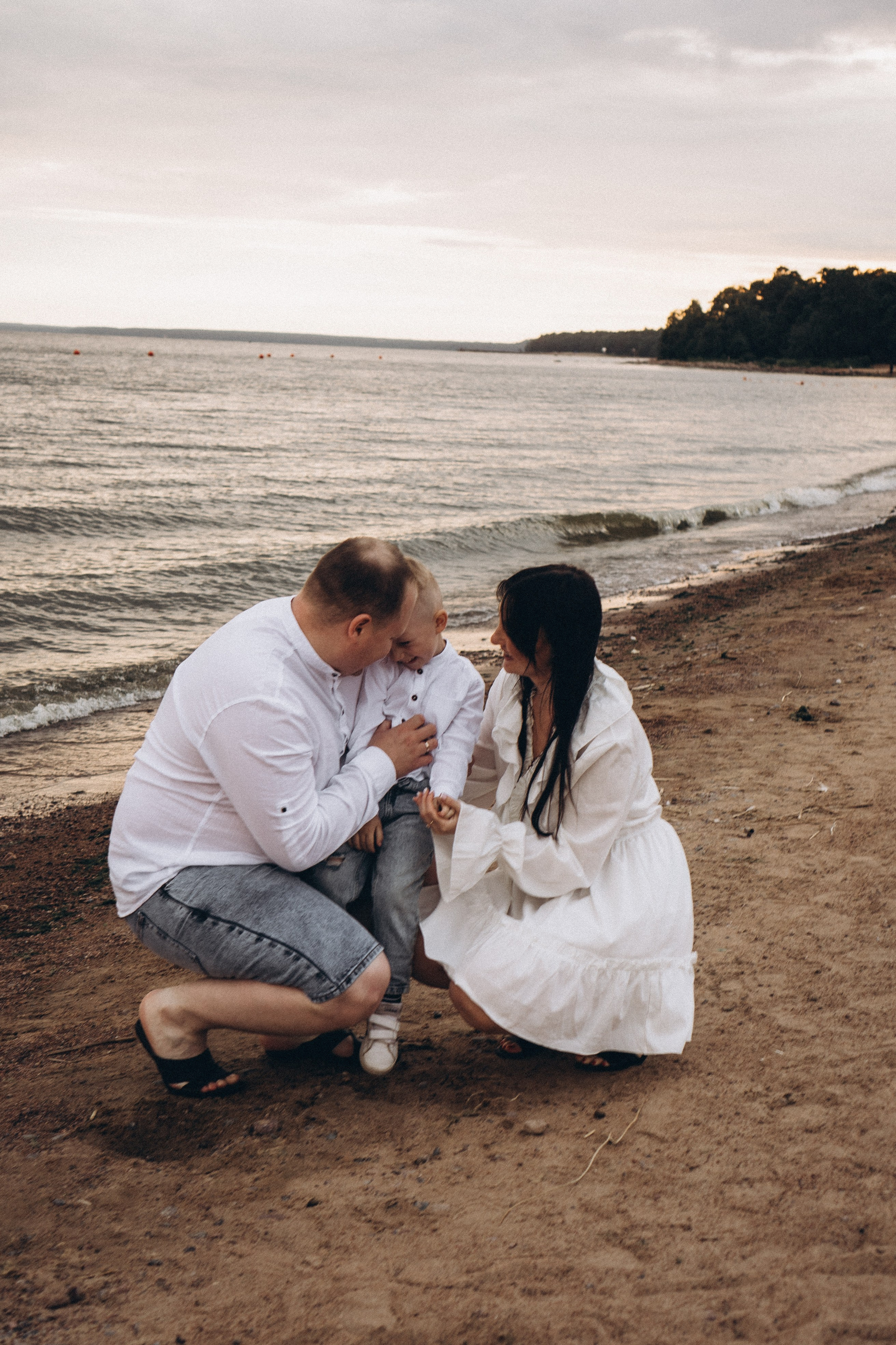 Семейная история на берегу залива. Профессиональный фотограф, Санкт-Петербург — Виктория Богомолова