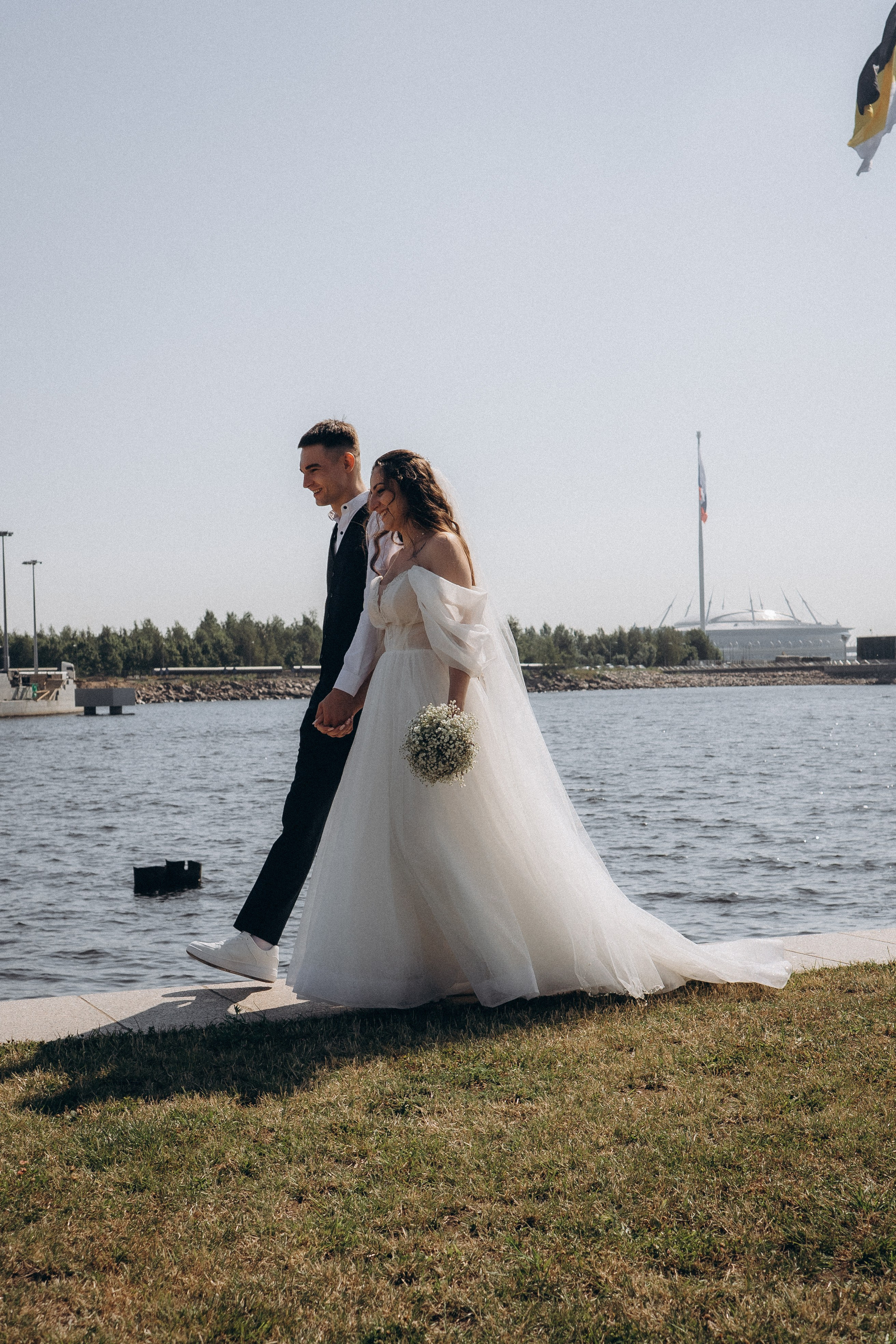 СВАДЕБНАЯ СЬЕМК В ПАРКЕ 300-ЛЕТИЯ. Профессиональный фотограф, Санкт-Петербург — Виктория Богомолова