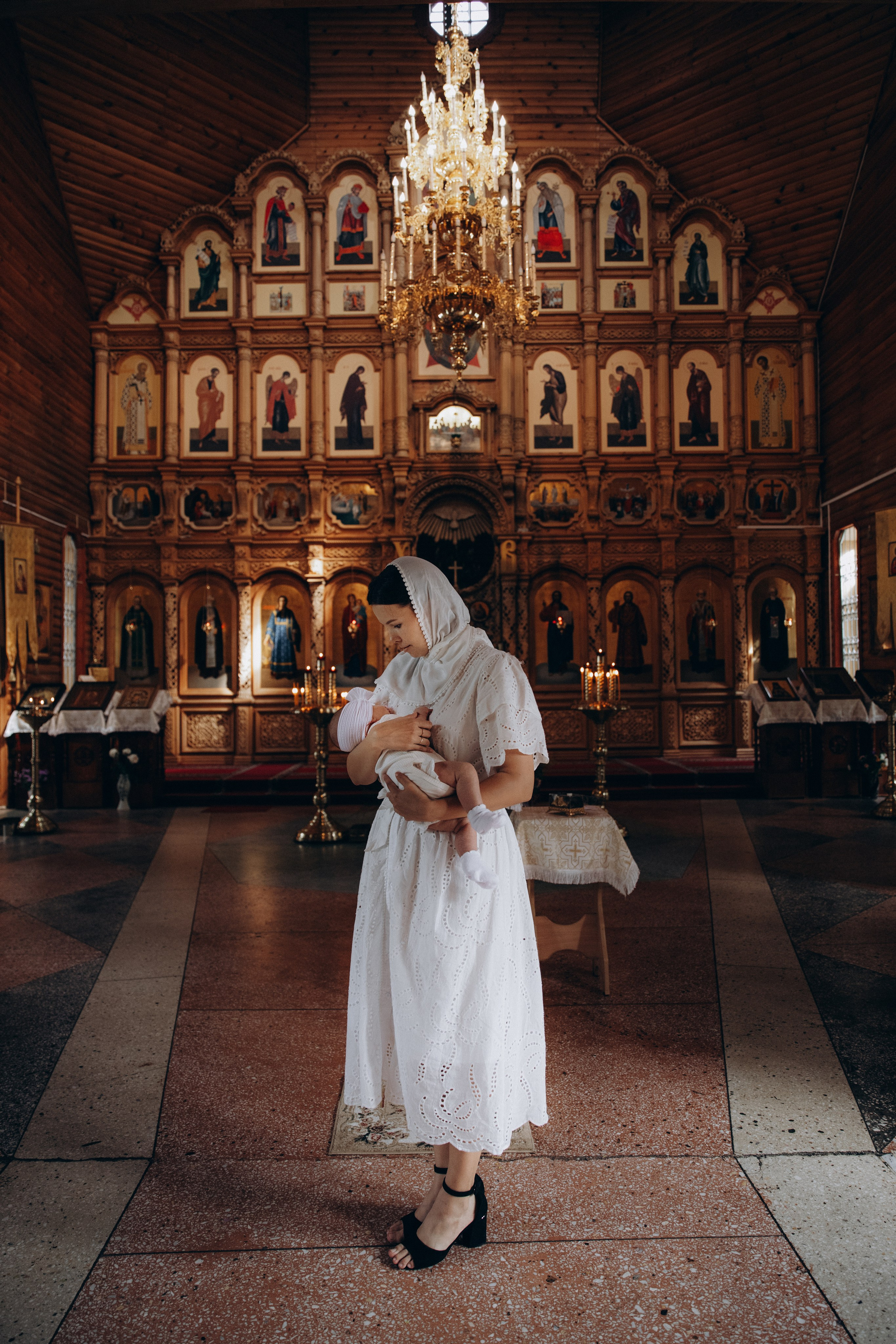 Крещение Таисии. Семейный фотограф документалист в Пензе Лопатинская Татья