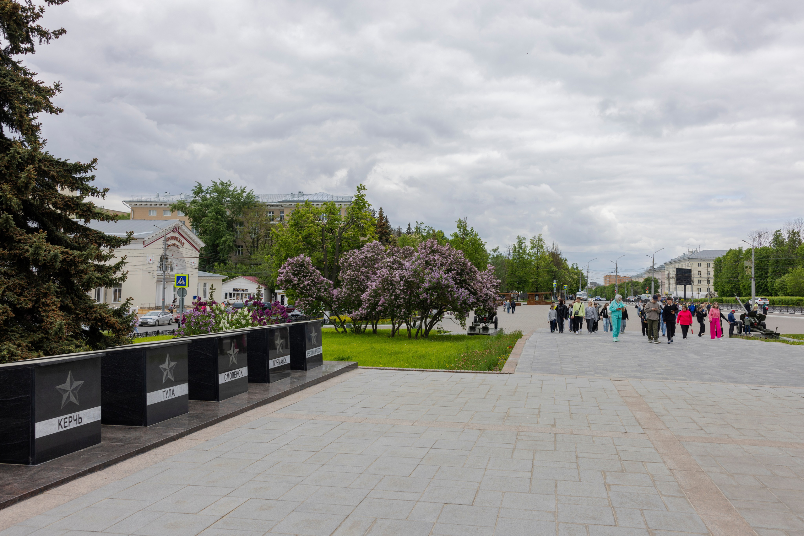 Мемориал «Три Штыка» на «Площади Победы» в г. Тула. Фотограф в Туле Крупский АнДРей. Фотостудия «КАДР71» в Туле