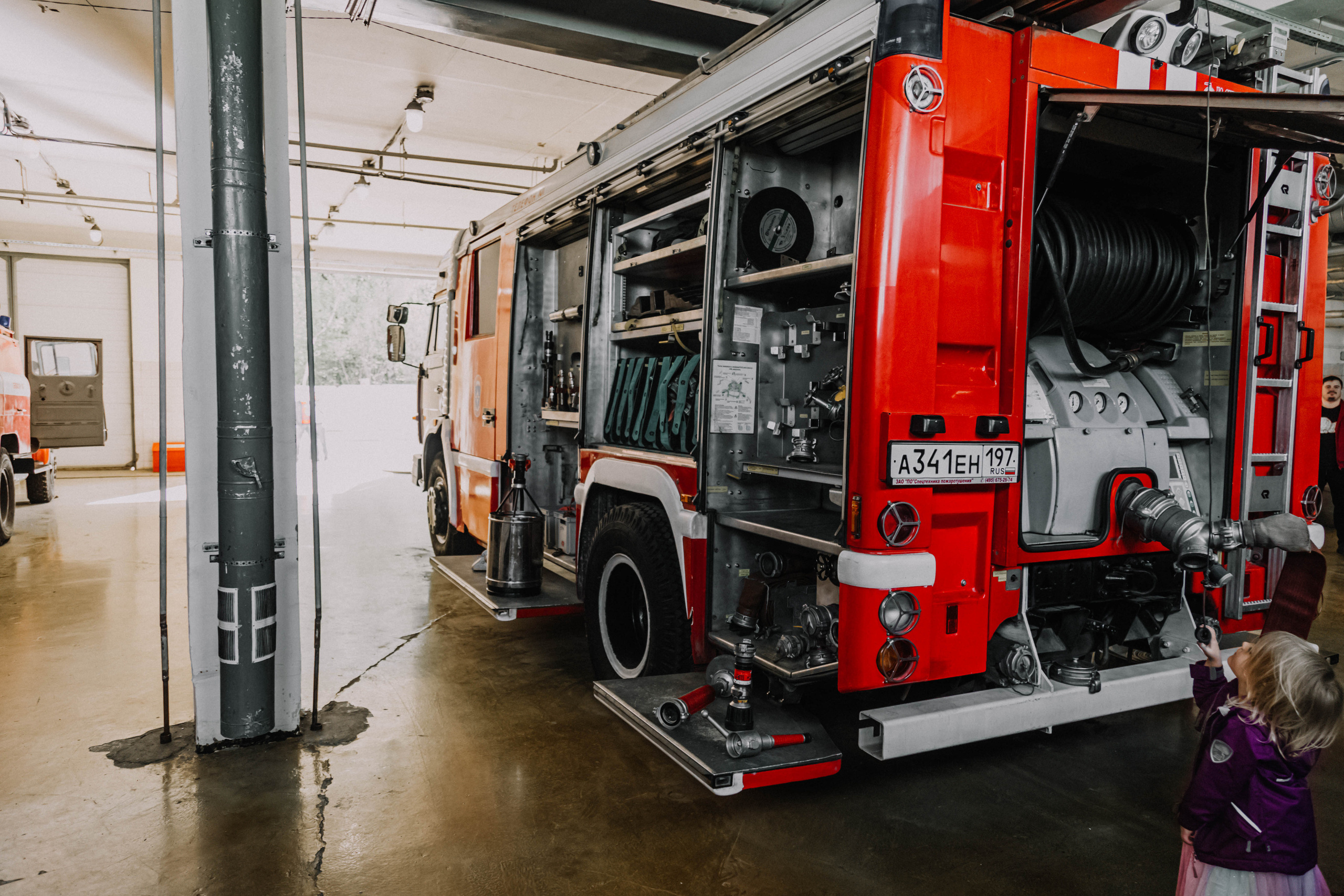 День рождения в пожарной части МЧС России. Семейный, свадебный и контент фотограф Москва