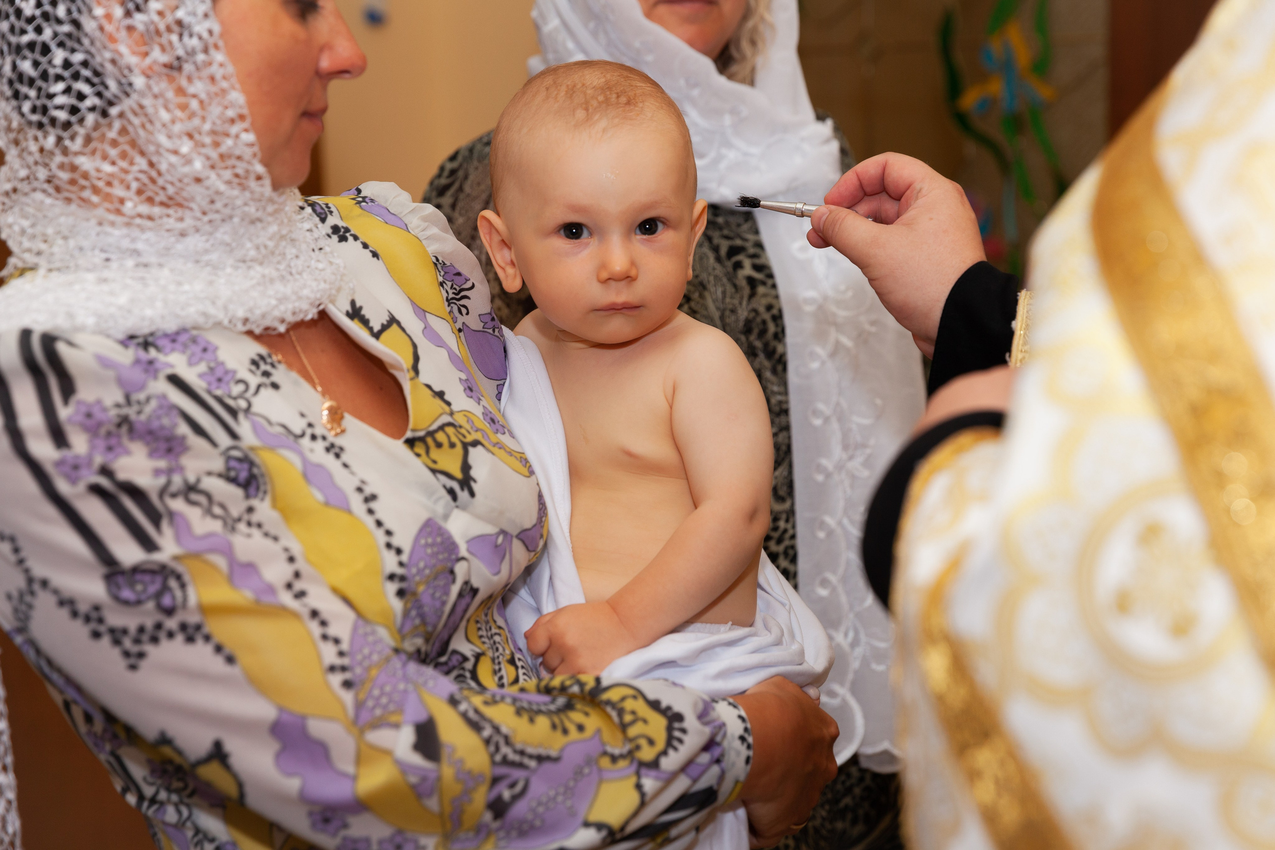 Крещение. Семейный, детский фотограф Екатеринбург Светлана Плотникова