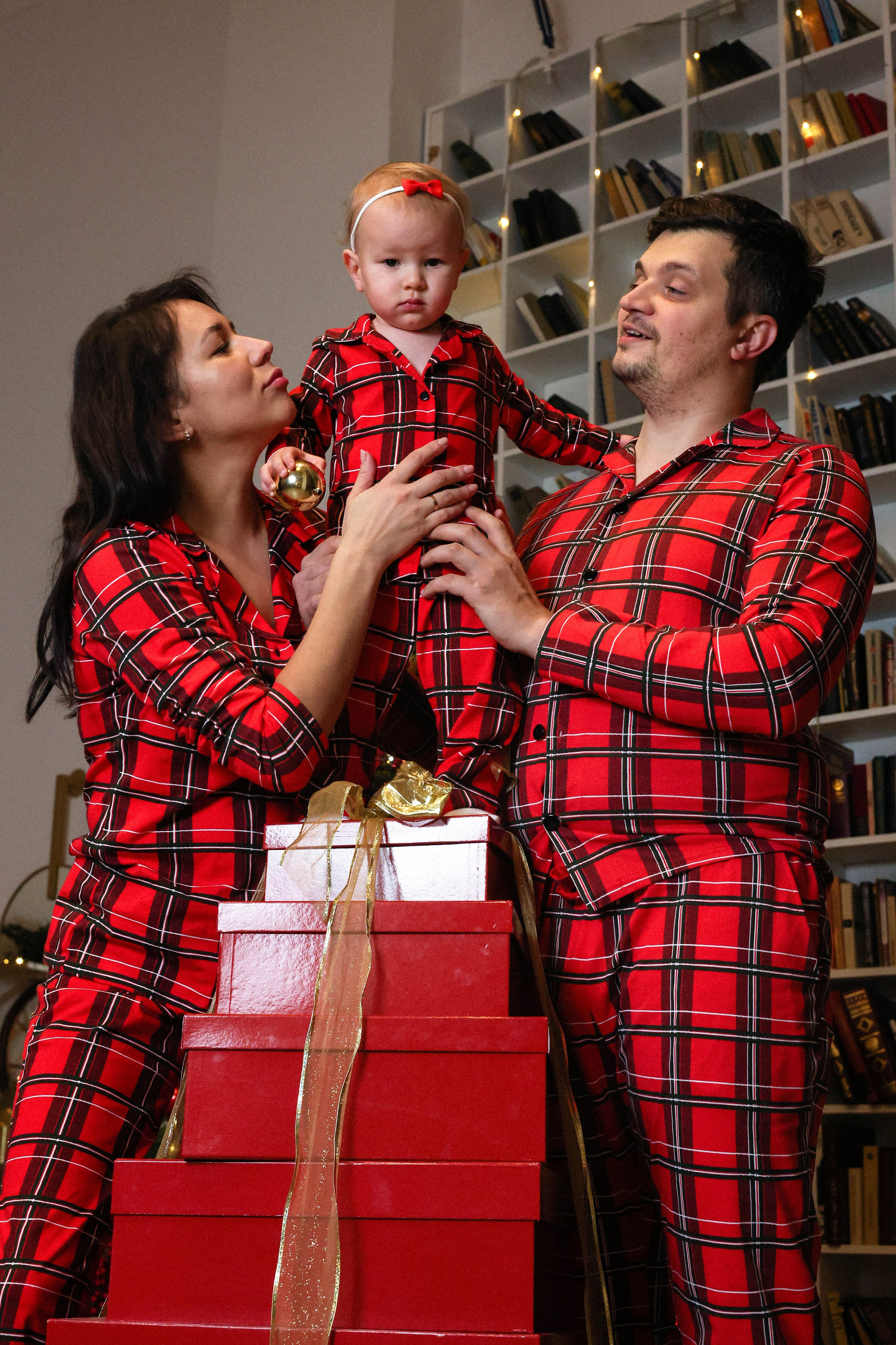 Новогодняя история «Наталья и ее семья». Фотограф в Москве Анастасия Калинина