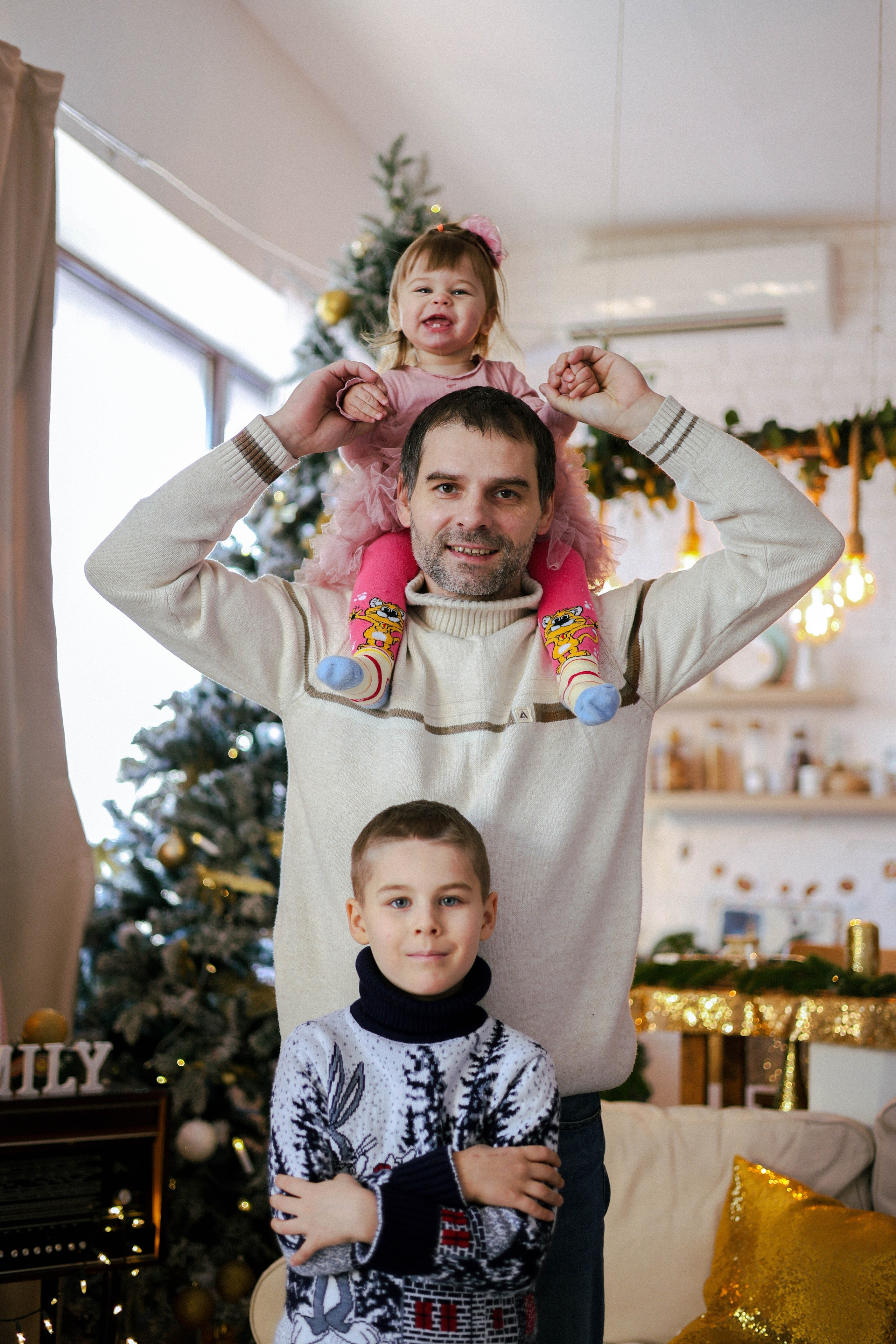 Новогодняя история «Нелля и ее семья». Фотограф в Москве Анастасия Калинина