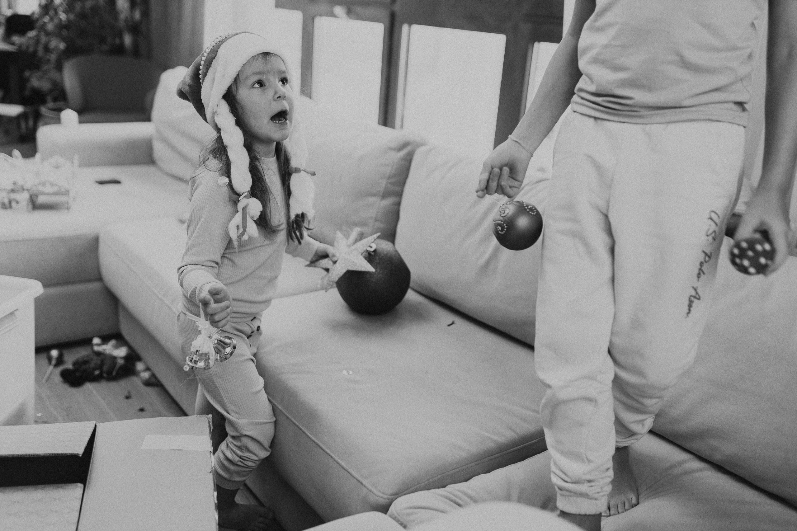 Домашняя предновогодняя история. Семейный фотограф Маша Тимофеева | Москва