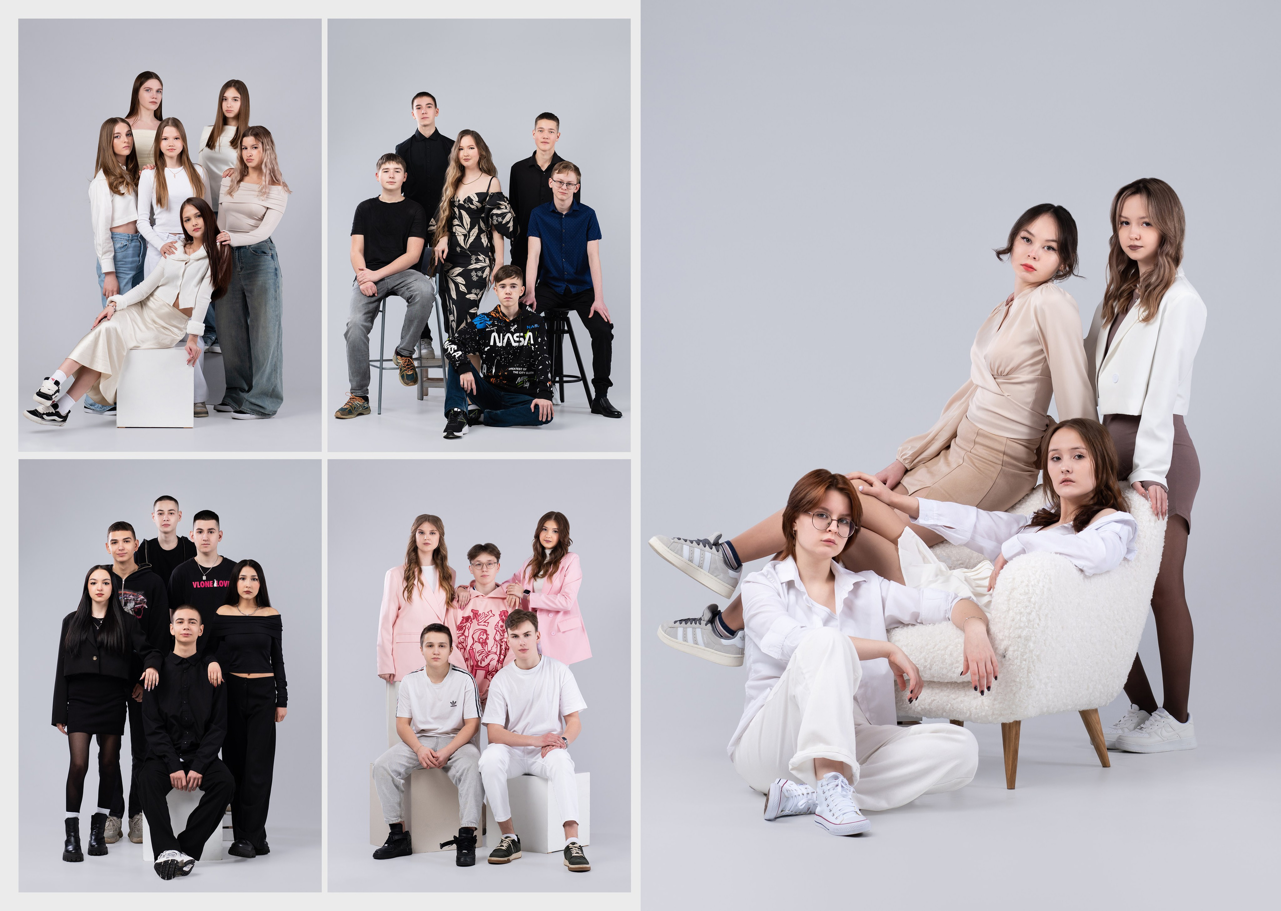 9, 11 класс. 5 разворотов. Выпускные альбомы Нефтекамск