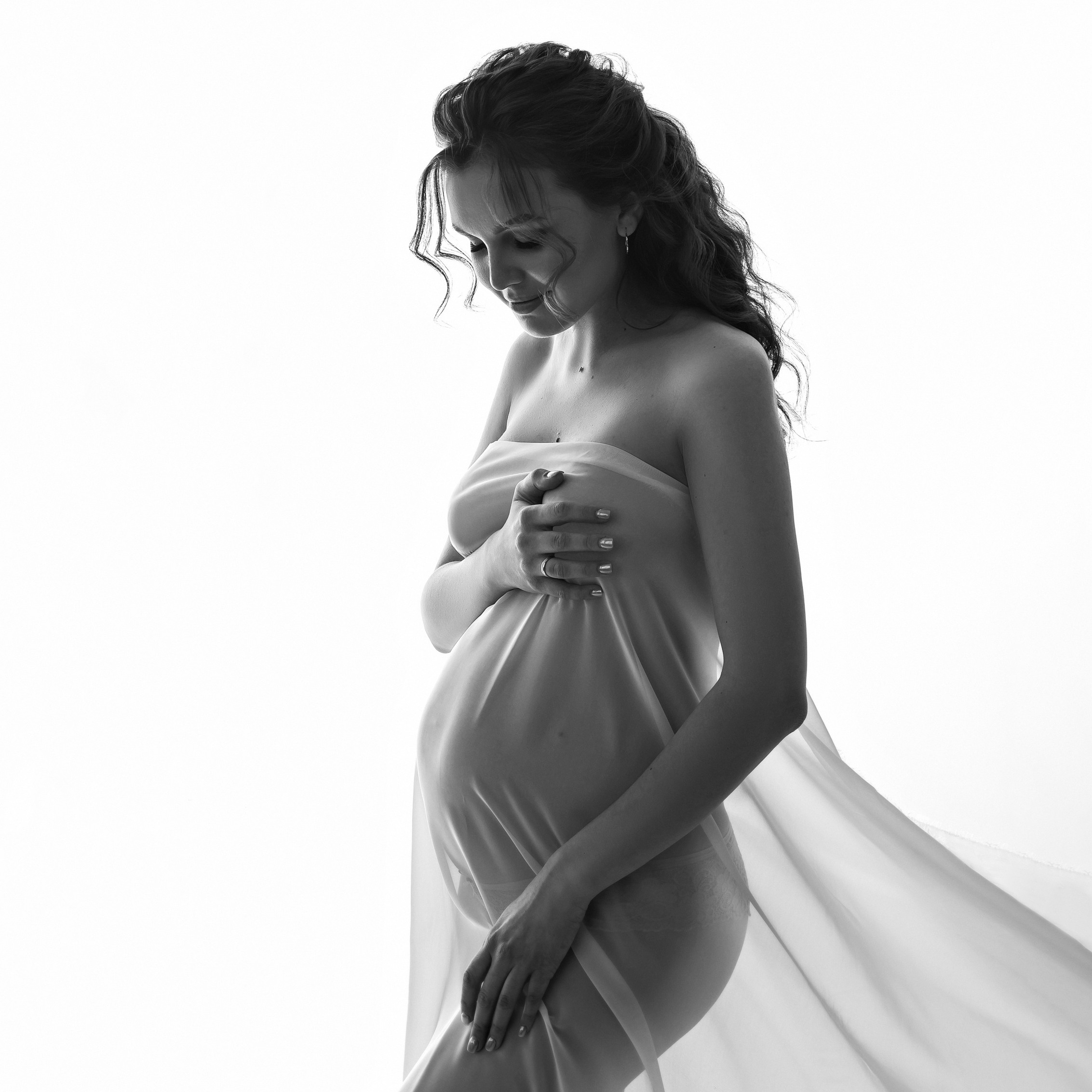 Фотограф беременности и материнства в Барнауле Елена Шабельс