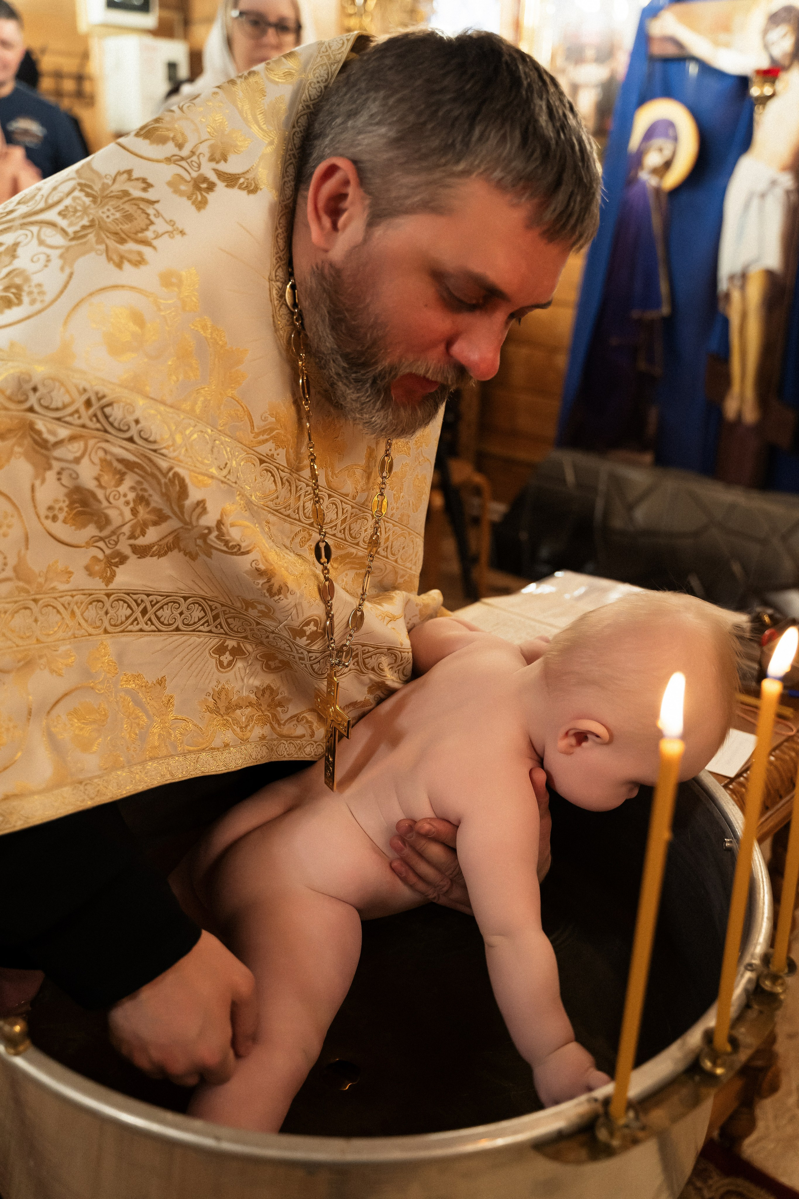 Крещение Екатерины. Фотограф Алина Филимонова Тверь