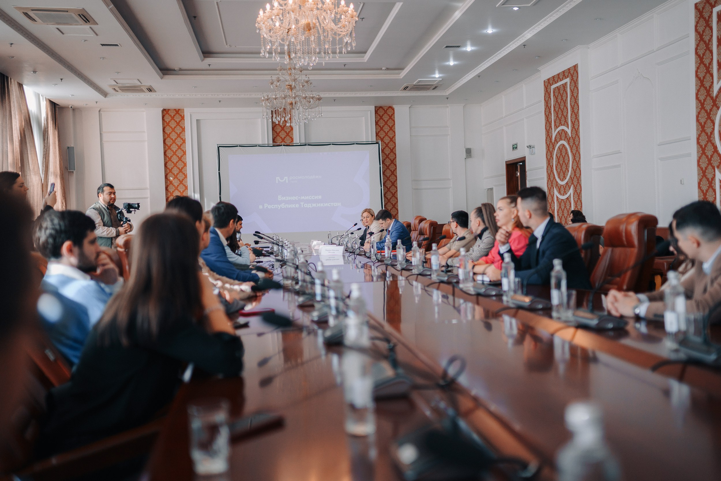 Бизнес-миссия в г. Душанбе «Росмолодежь». Портретный и Репортажный Фотограф Москва