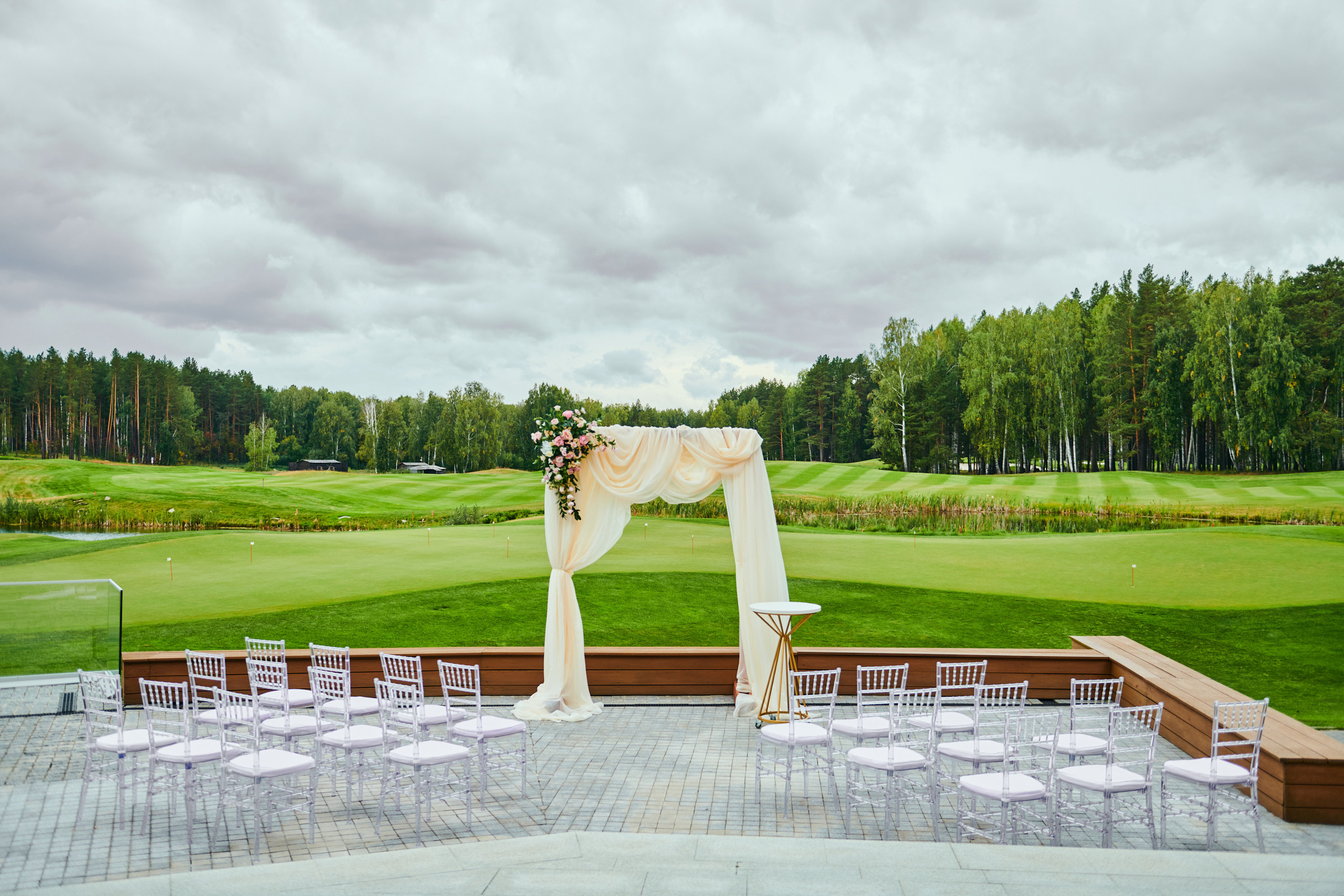 СВАДЬБА В PINE CREEK GOLF RESORT. Фотограф Роман Арыкин Екатеринбург