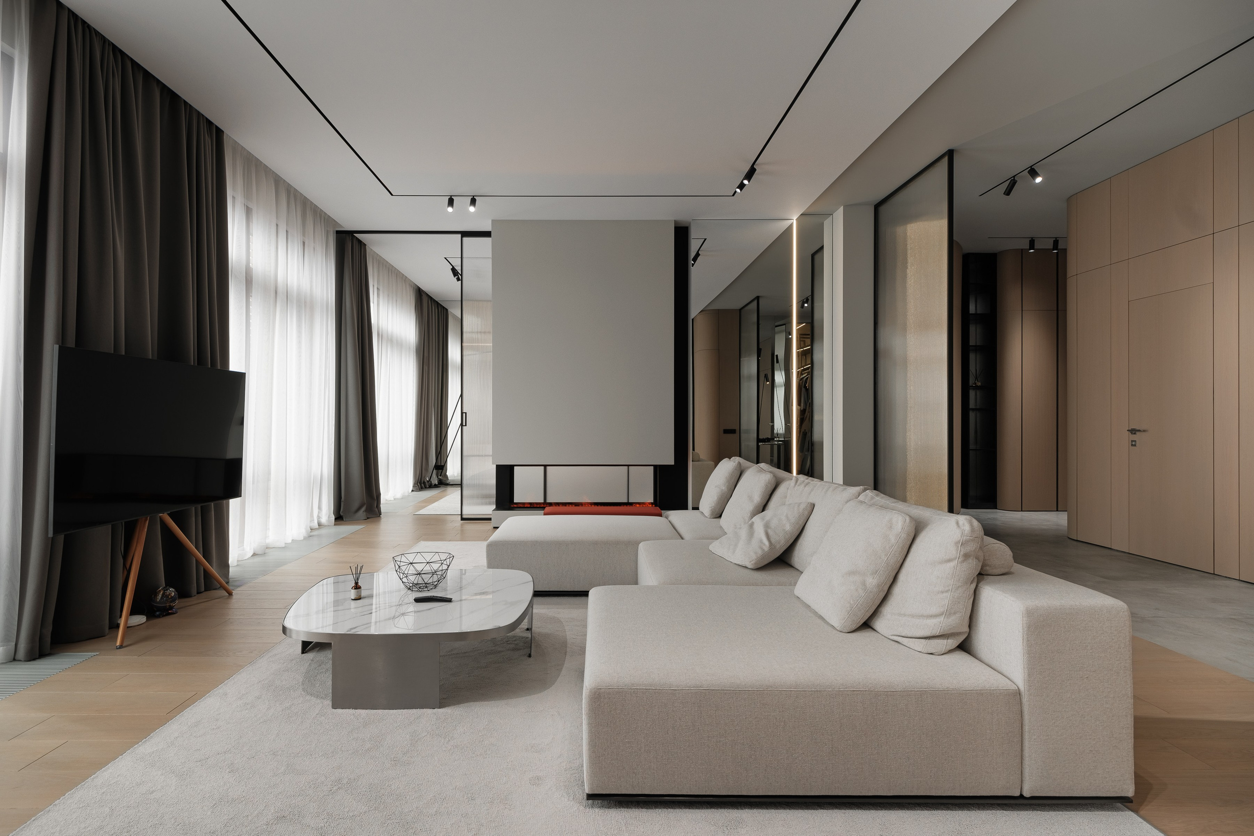 Дизайн квартиры, ЖК Петровская доминанта. Интерьерный фотограф и видеограф в Санкт-Петербурге Вадим Балбашевский