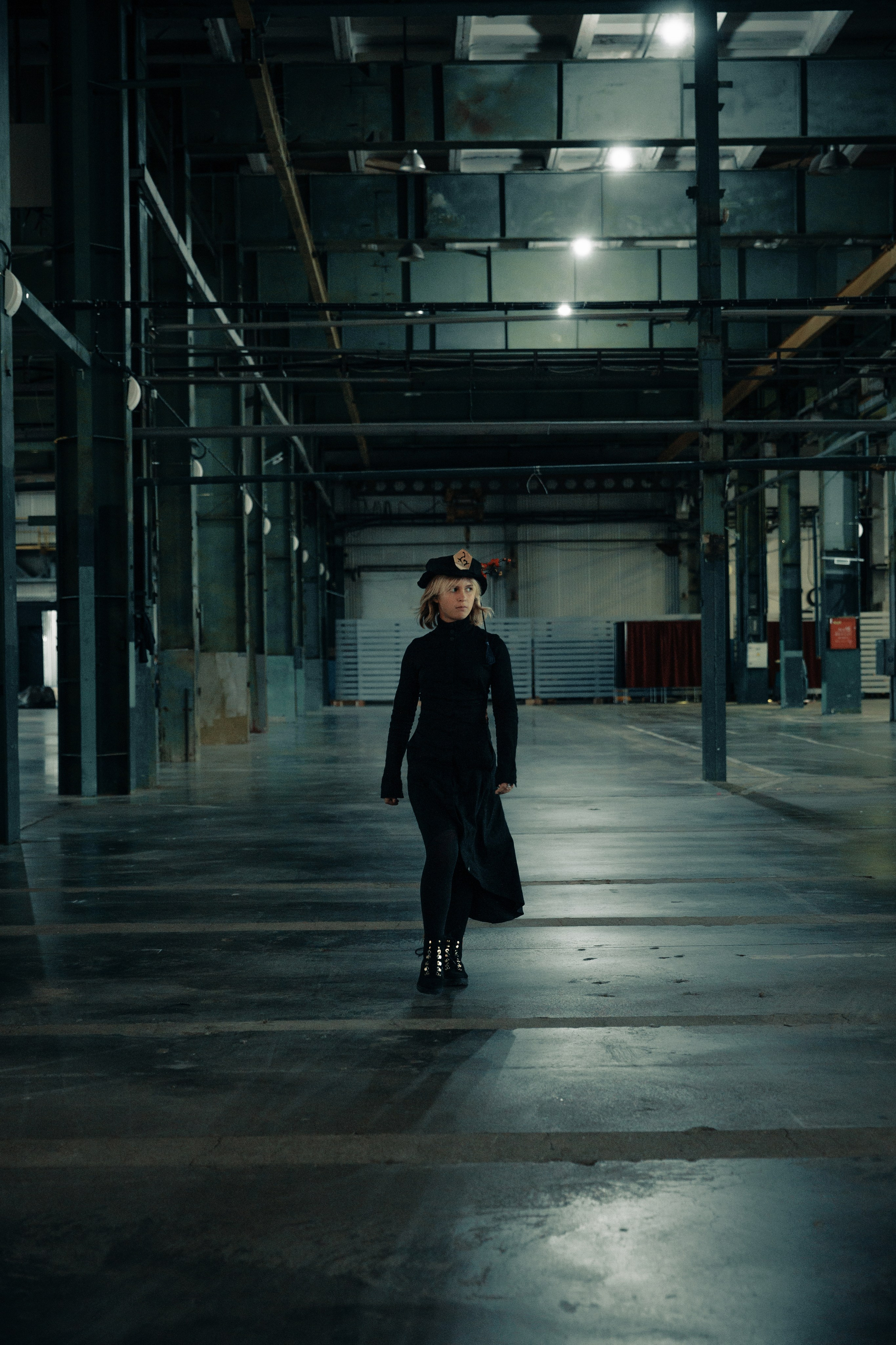 Фотосет в СевкабельПорт. Санкт-Петербург. Ева Демидова. Спортсмен по конкуру в Санкт-Петербуре