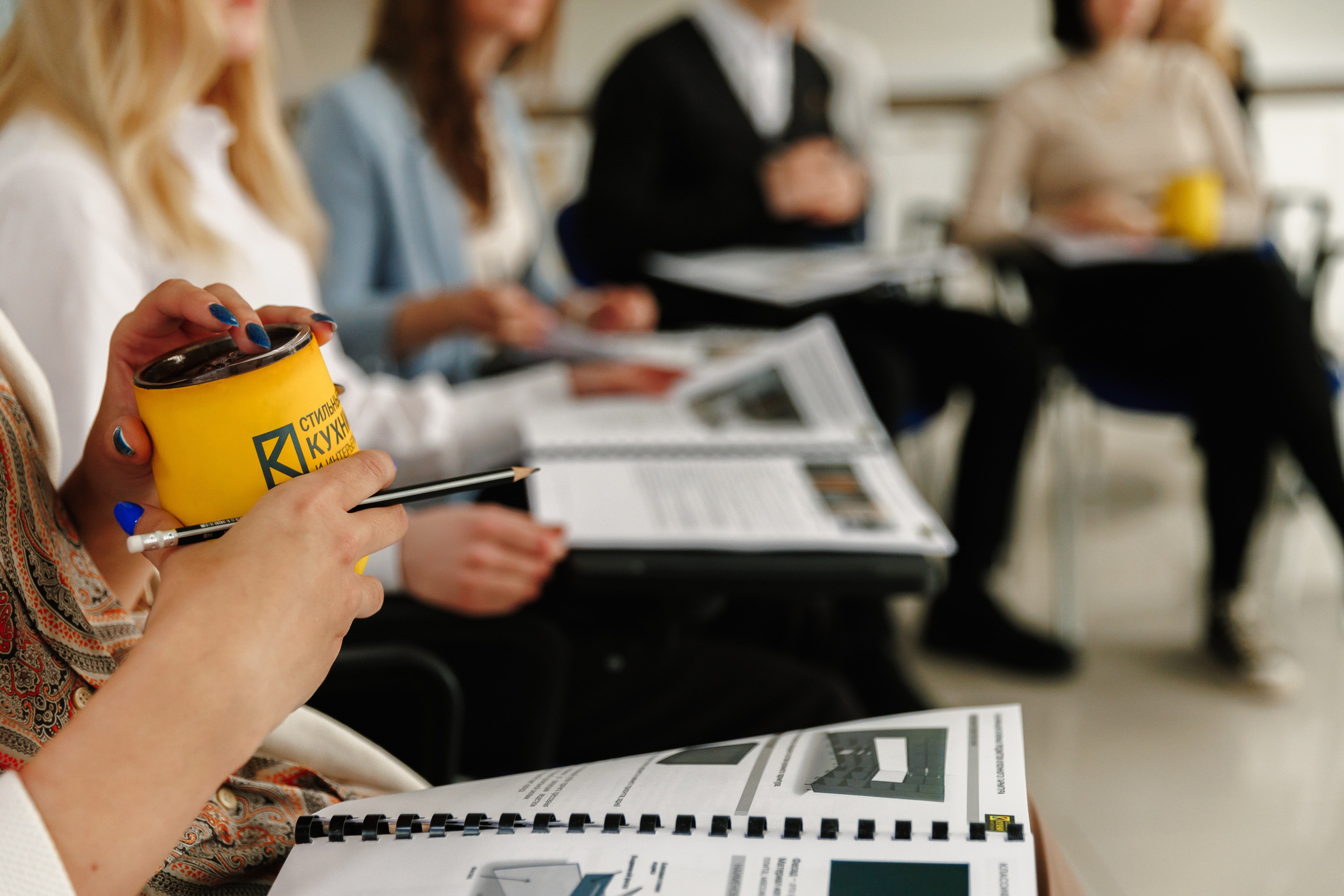 The company's training center for Stylish kitchens and interiors. Commercial photographer | Anton Ermakov