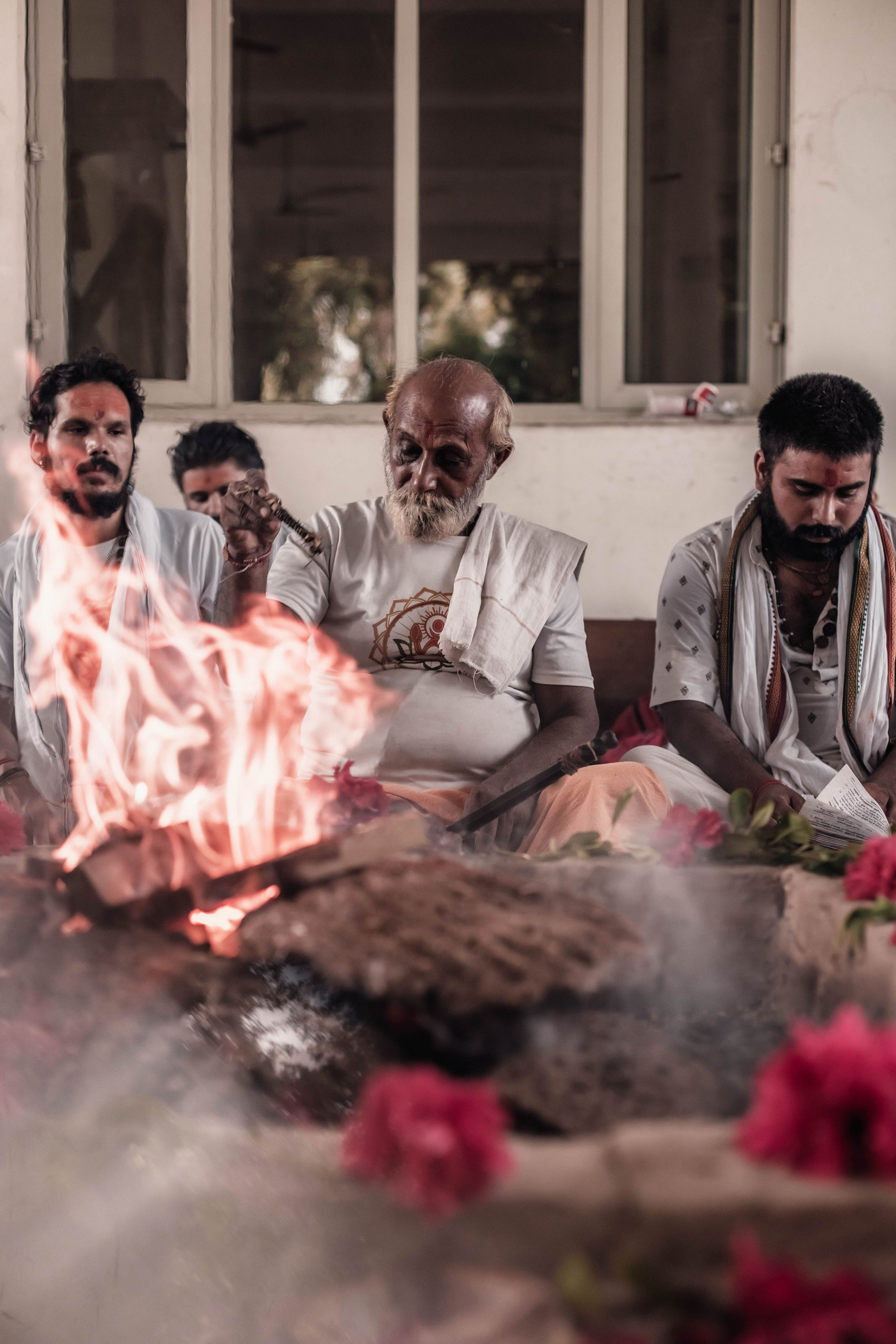 Pitri Paksha yagyas & poojas Devraha Baba ji ashram. Mariam Bagdasaryan