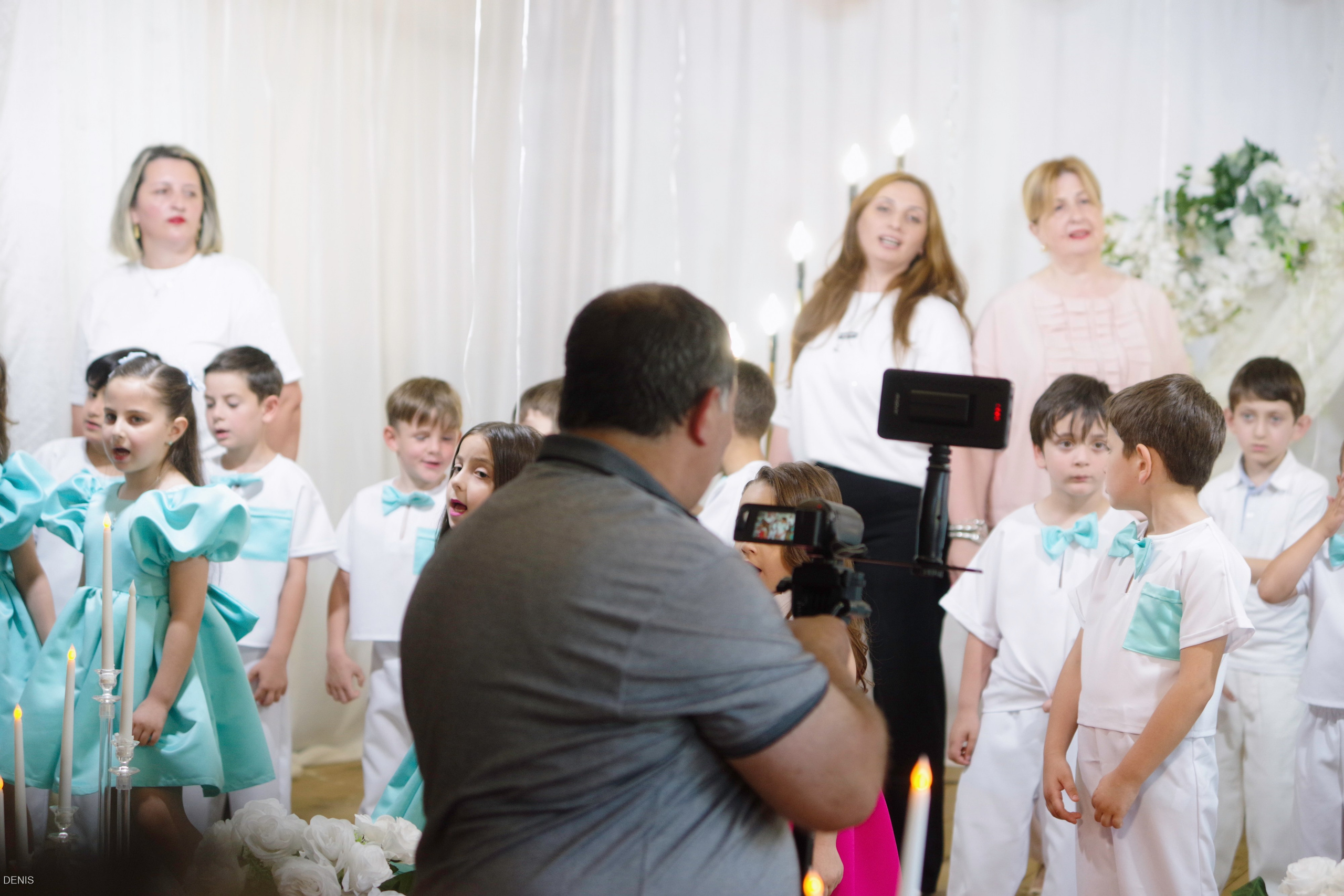 В детском саду. Портретный фотограф Денис Милютин