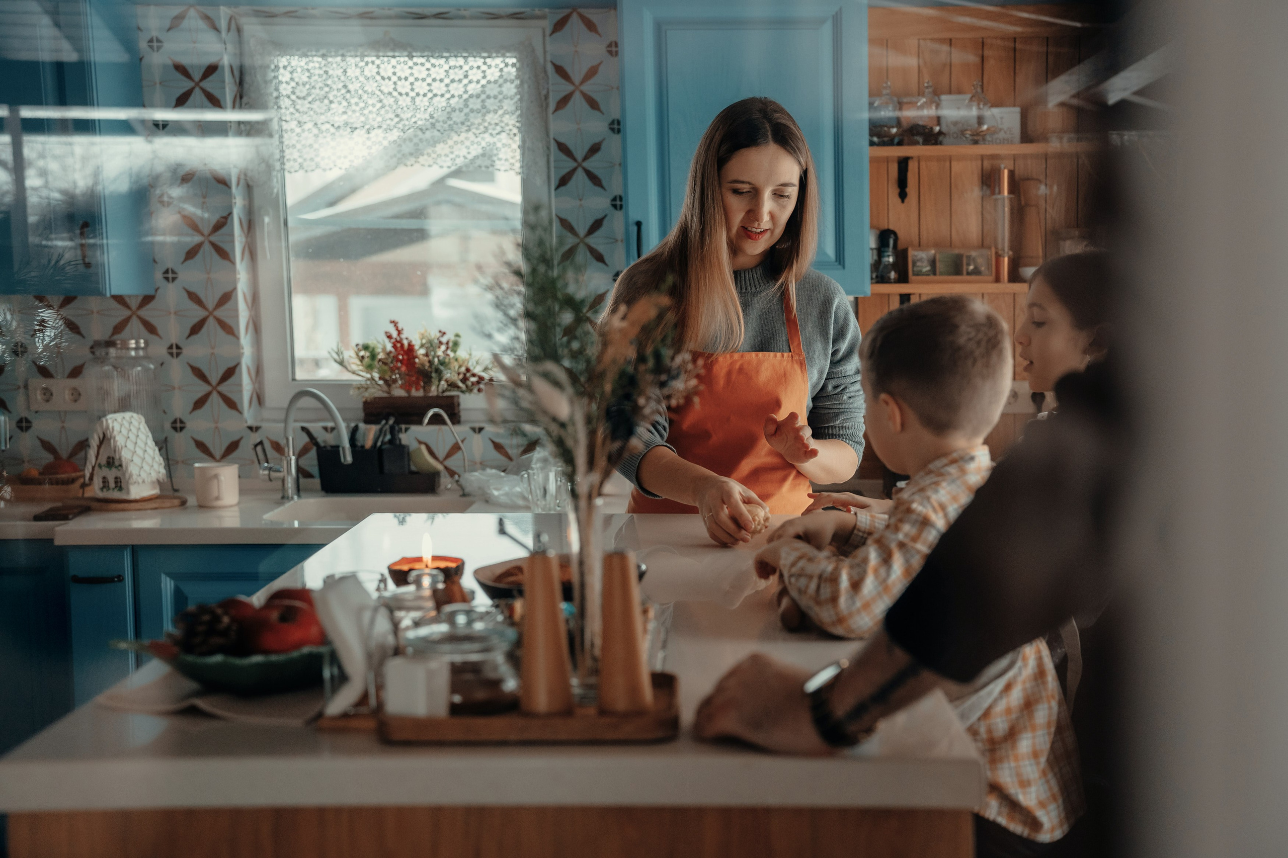 Олег и Лиза новогоднее. Фотограф Женя Пашкина