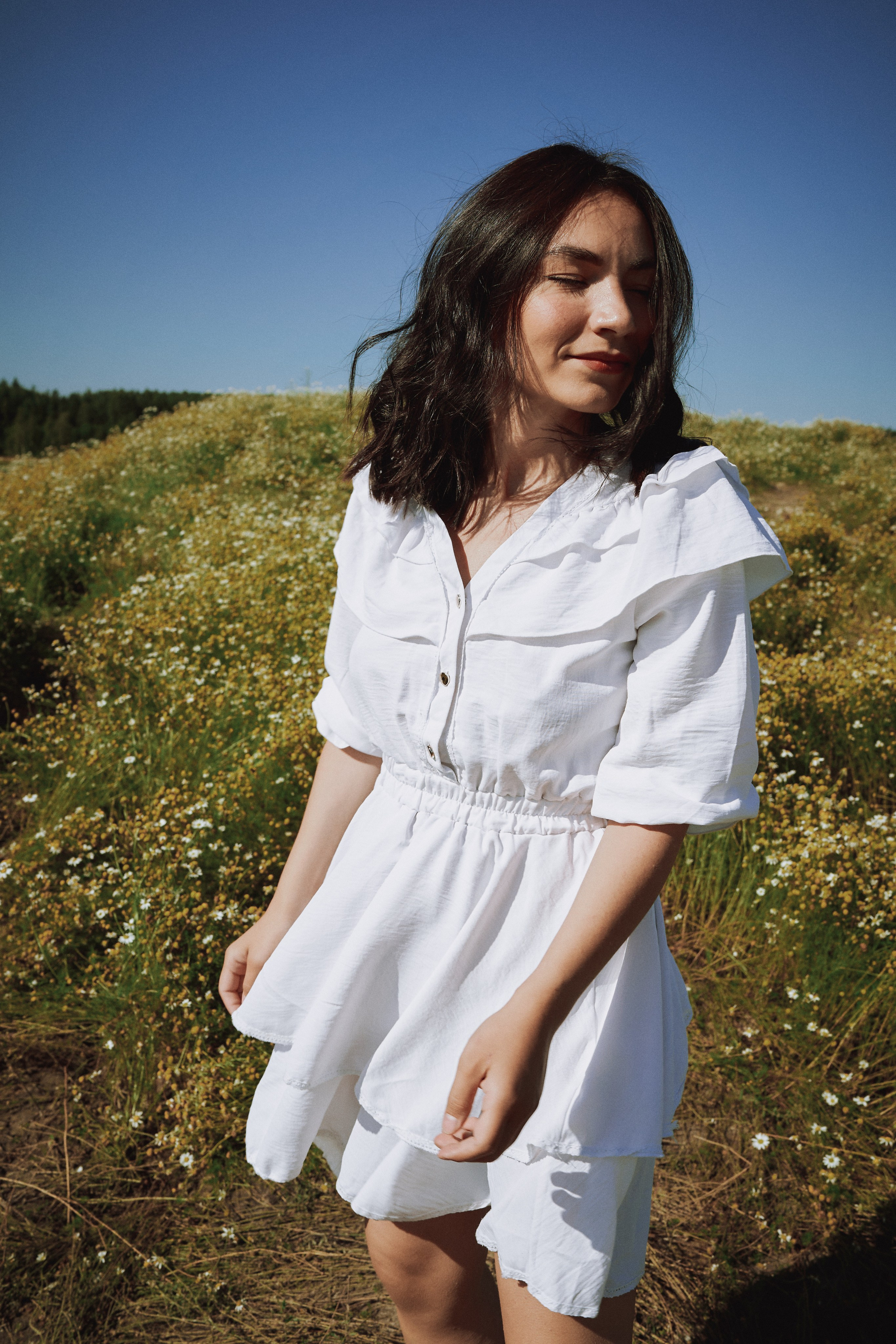 Поле с ромашками. Фотограф в Санкт-Петербурге | Аня Маленчук