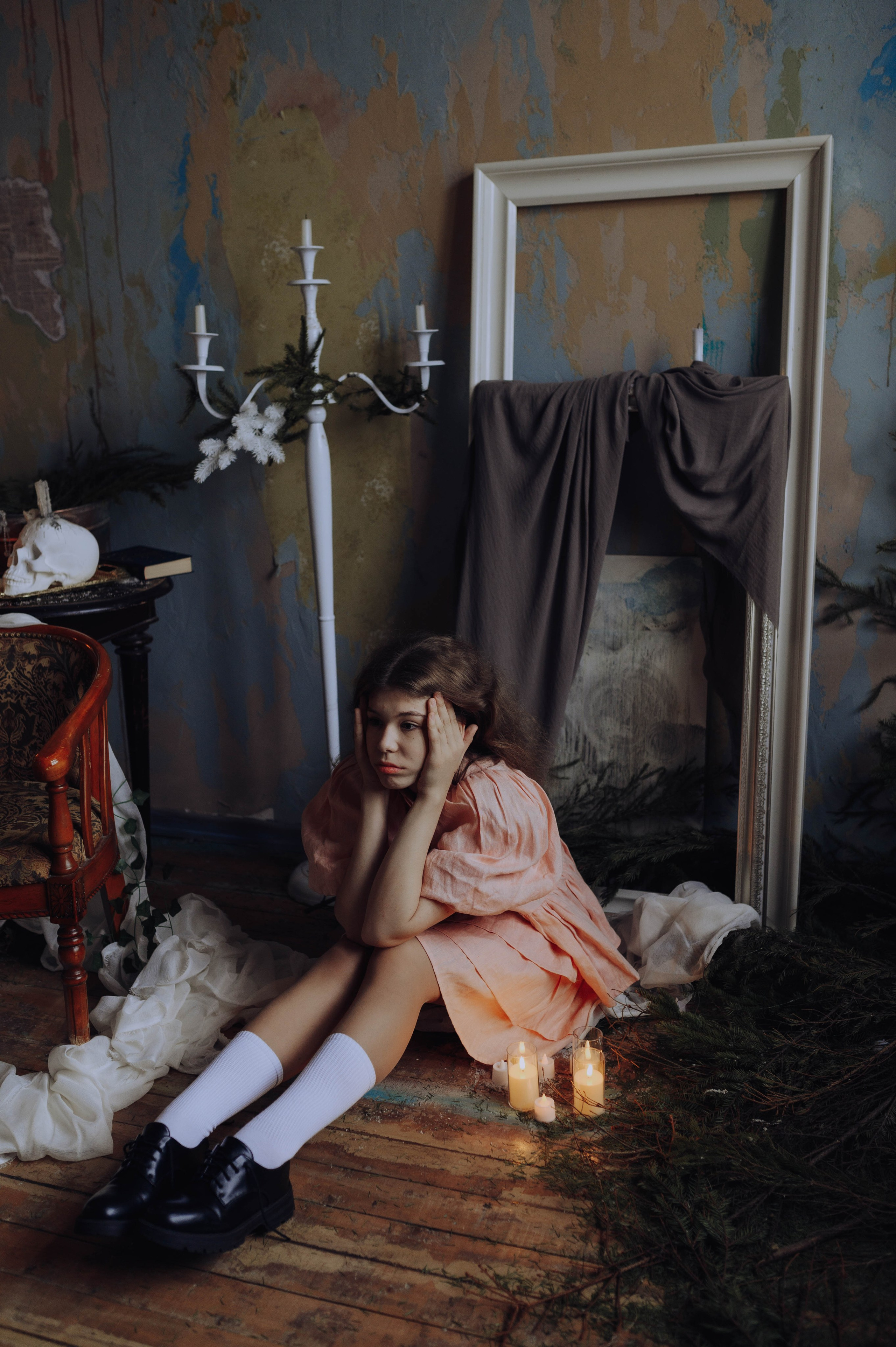 Необычная фотосессия СПб, фотограф в Санкт-Петербурге, фотостудия легко