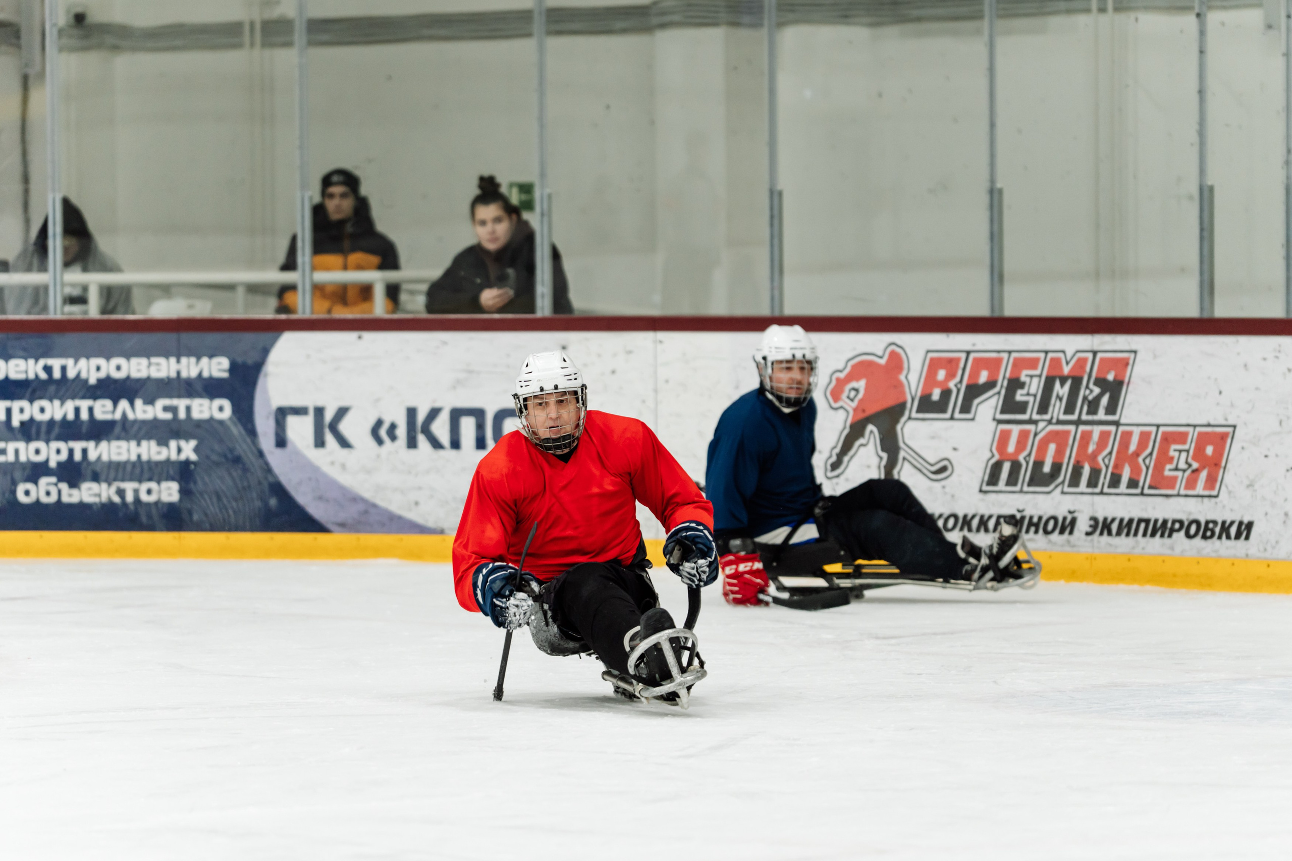 Игра в следж хоккей приуроченная 23.02.26 в арене Сталкер