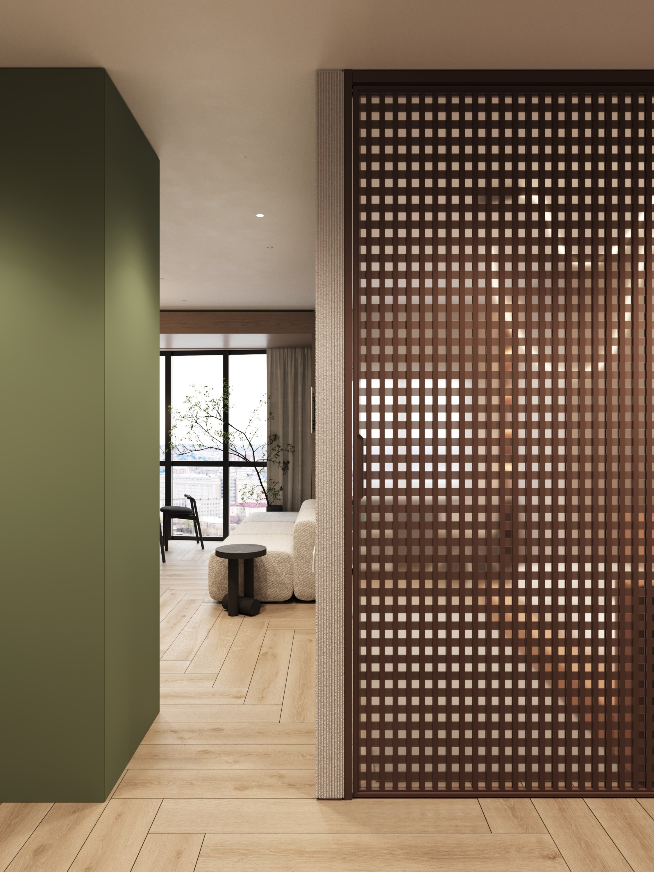 Квартира в Омске. Архитектурные интерьеры