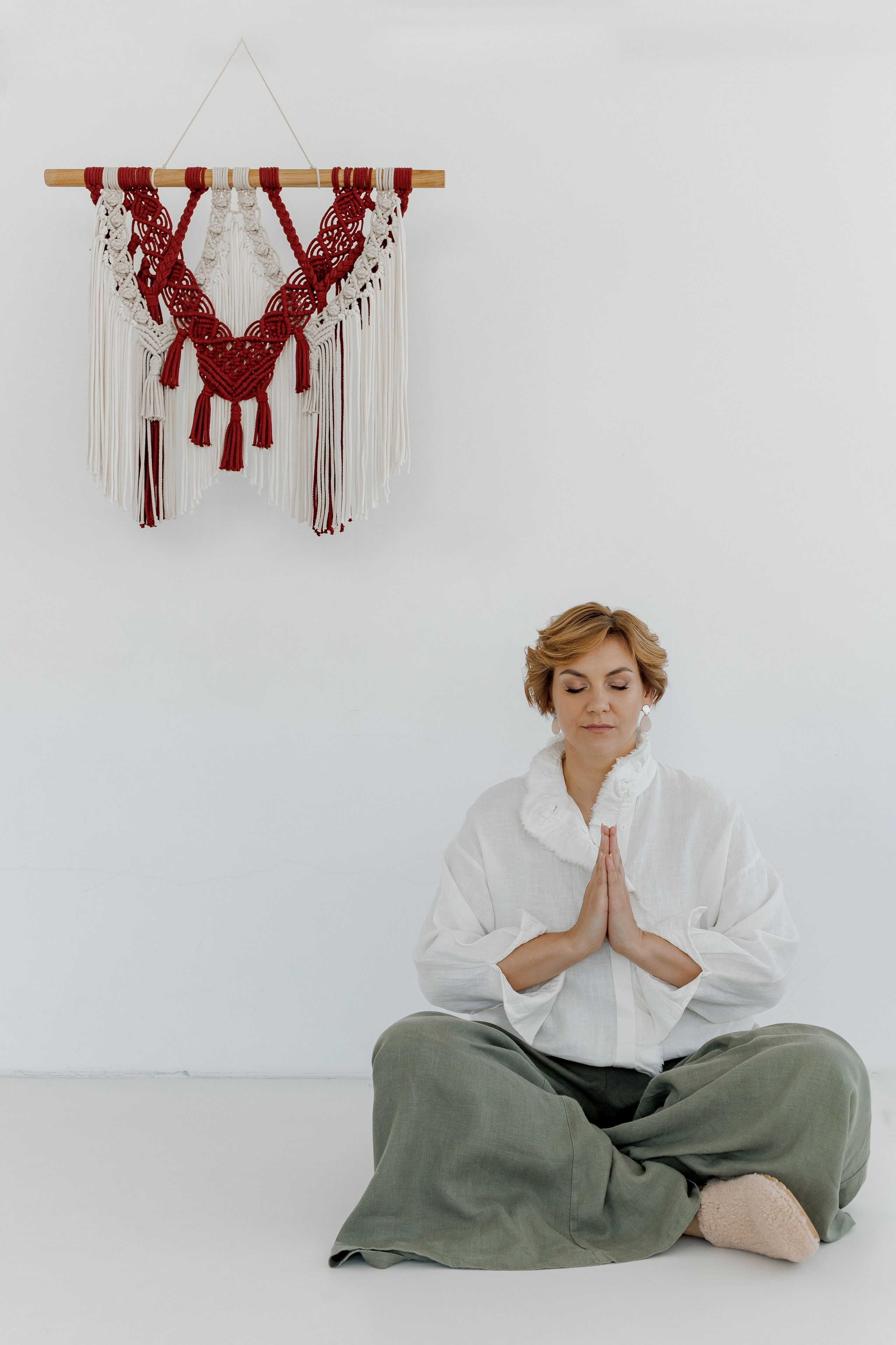 Каталожная съёмка панно в технике макраме. КОНТЕНТ ФОТОГРАФ