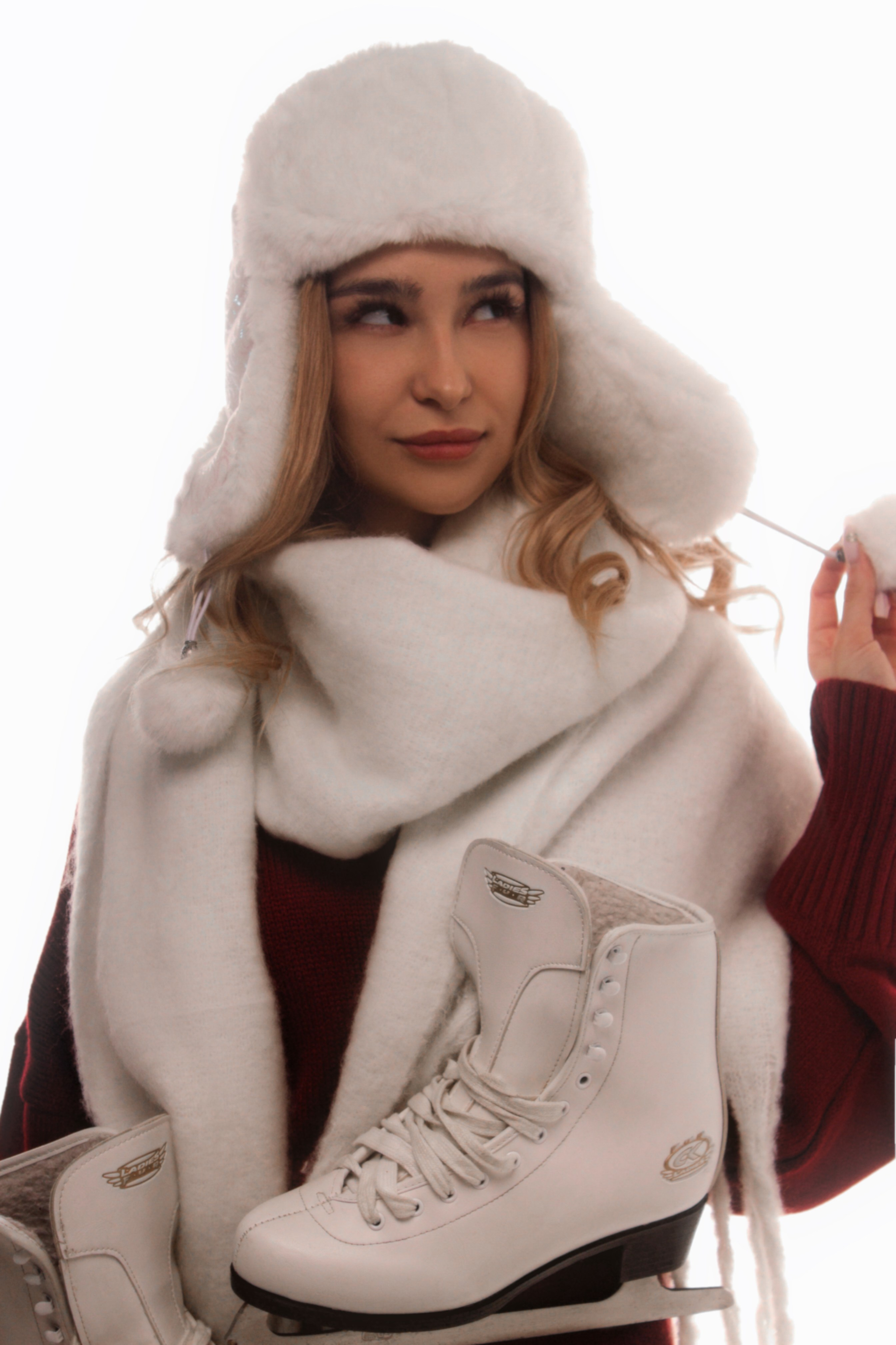 Творческая фотосессия в студии: зимний контент с уникальным стилем. Фотограф в городе Самара. Алёна Пинчук