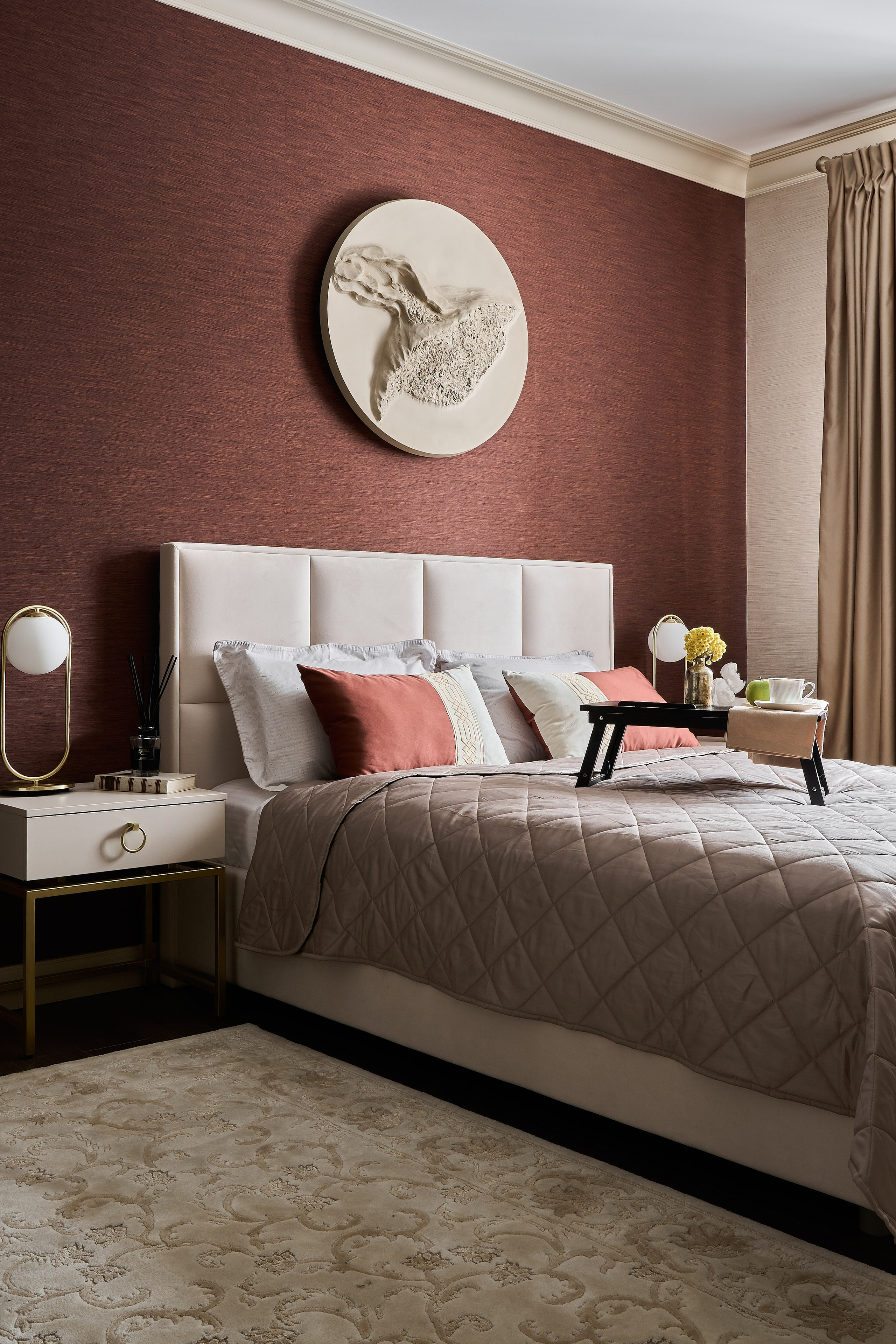 Спальня из проекта Ирины Кумсковой. Бояршинов Антон Интерьерный фотограф/видеограф Москва