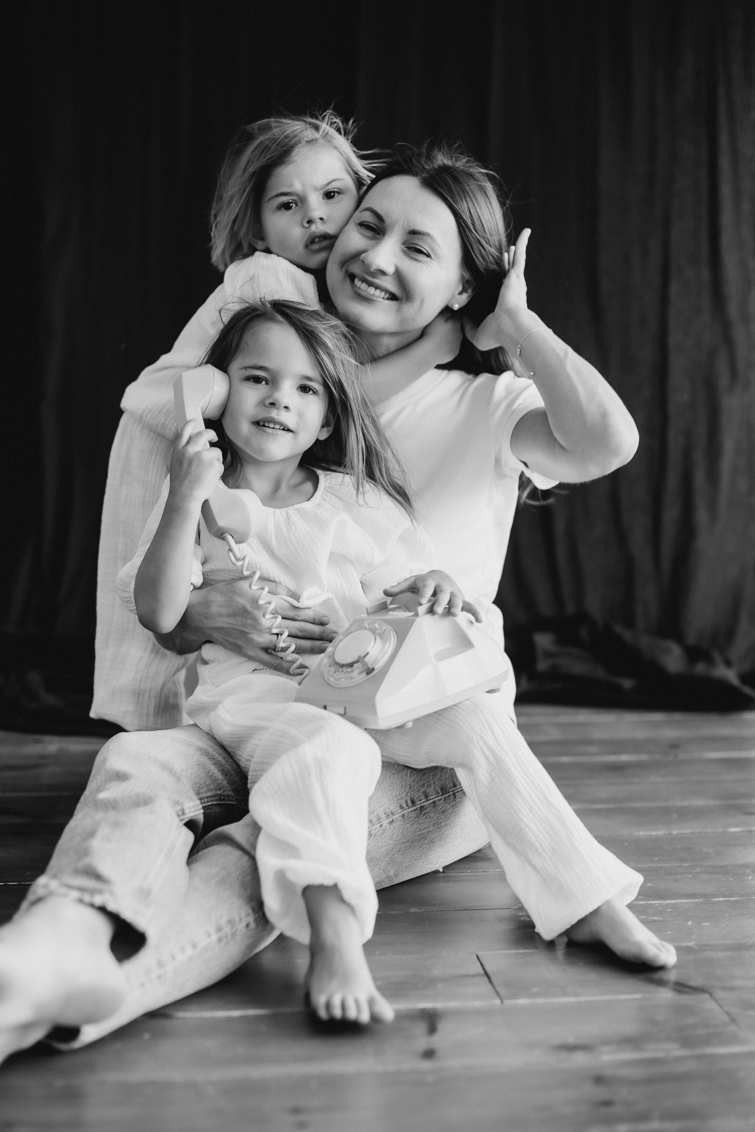 Мама и девочки. Евгения Пелипас