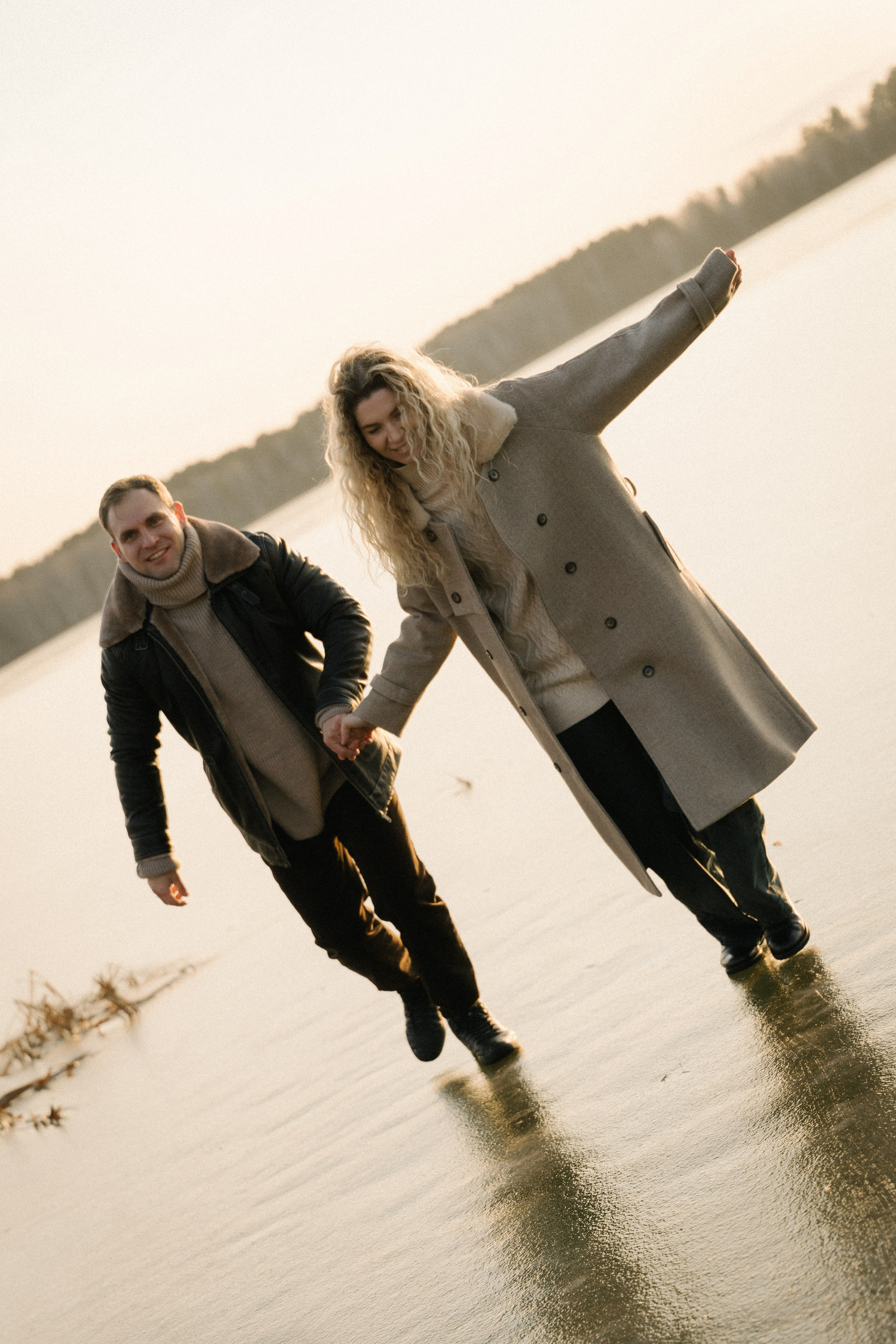 Прогулка по льду. Семейный фотограф в Челябинске Юлия Короткова