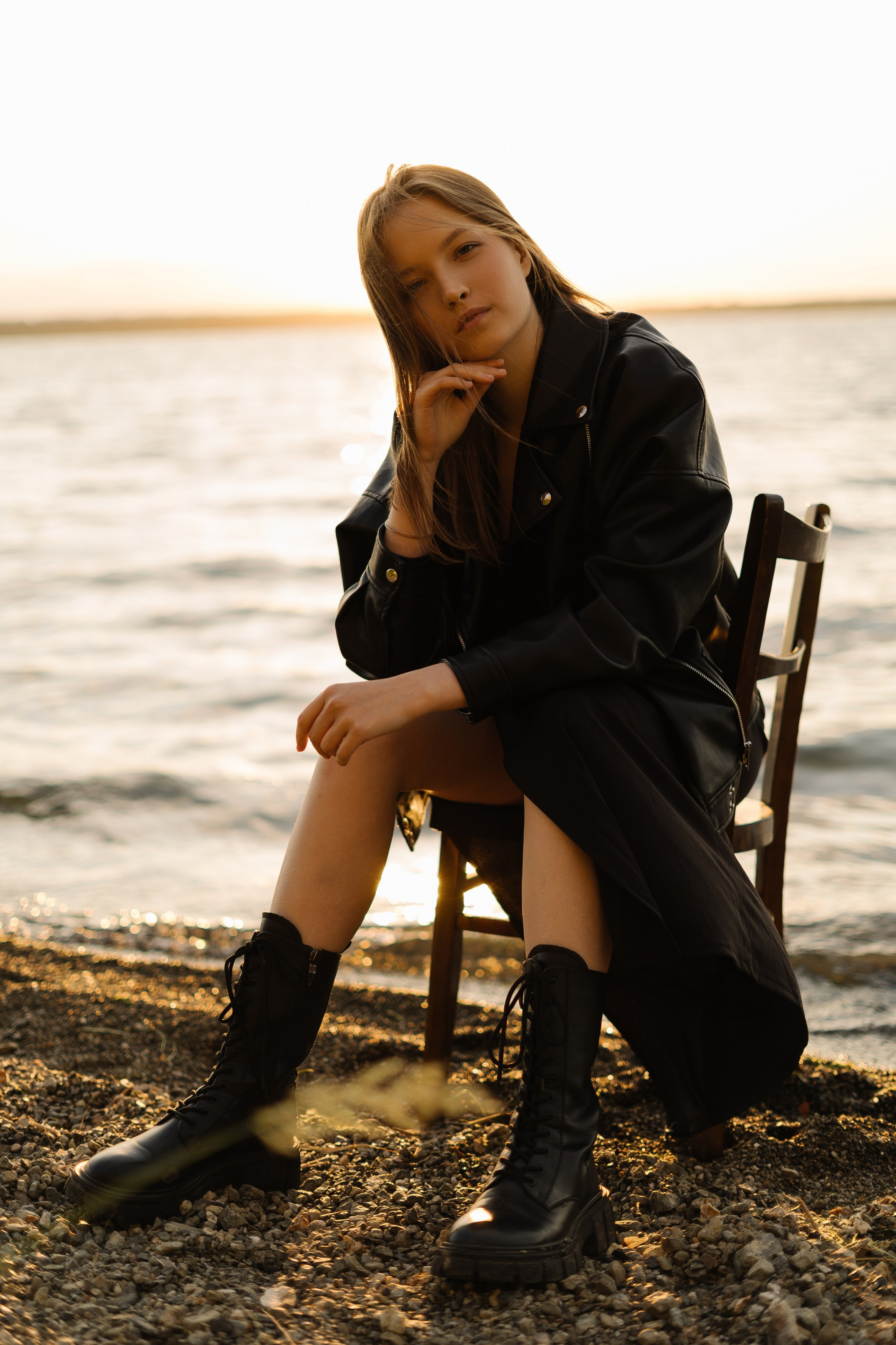 Вечер на берегу. Семейный фотограф в Челябинске Юлия Короткова