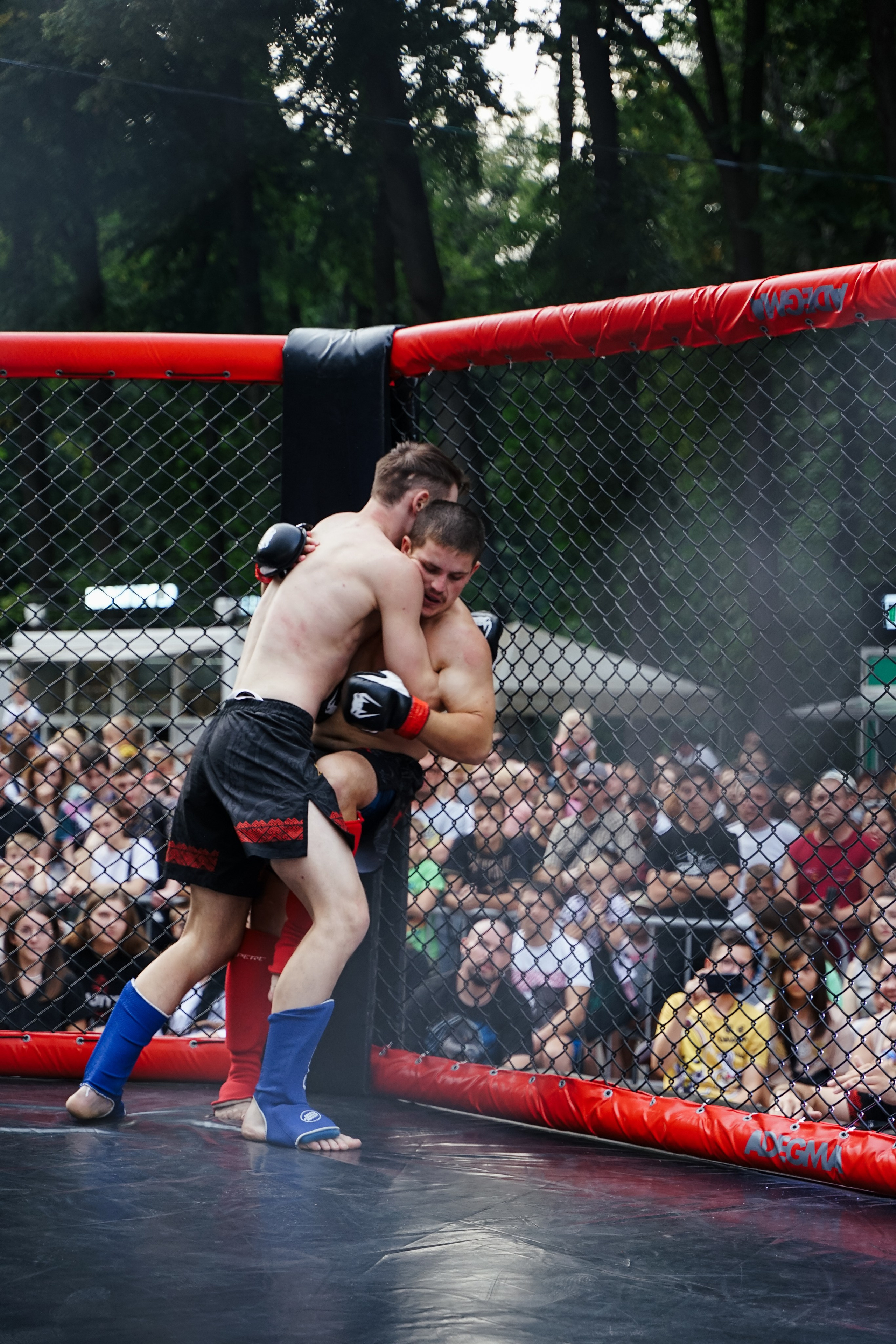 Вечер боев в ЦПКиО. Фотограф Надежда Погребняк | Рязань | Москва