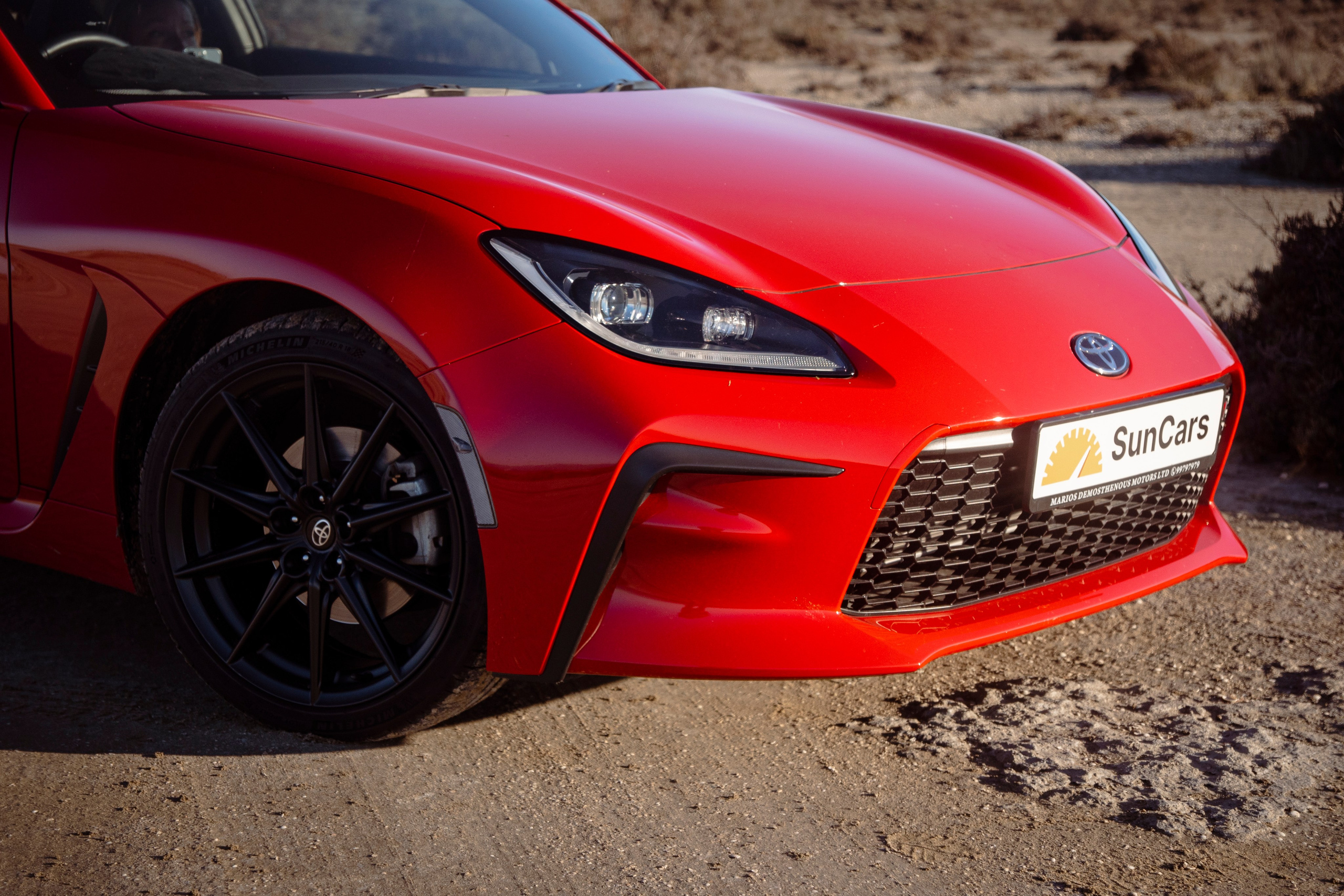 Toyota GR86. Photographer in Cyprus