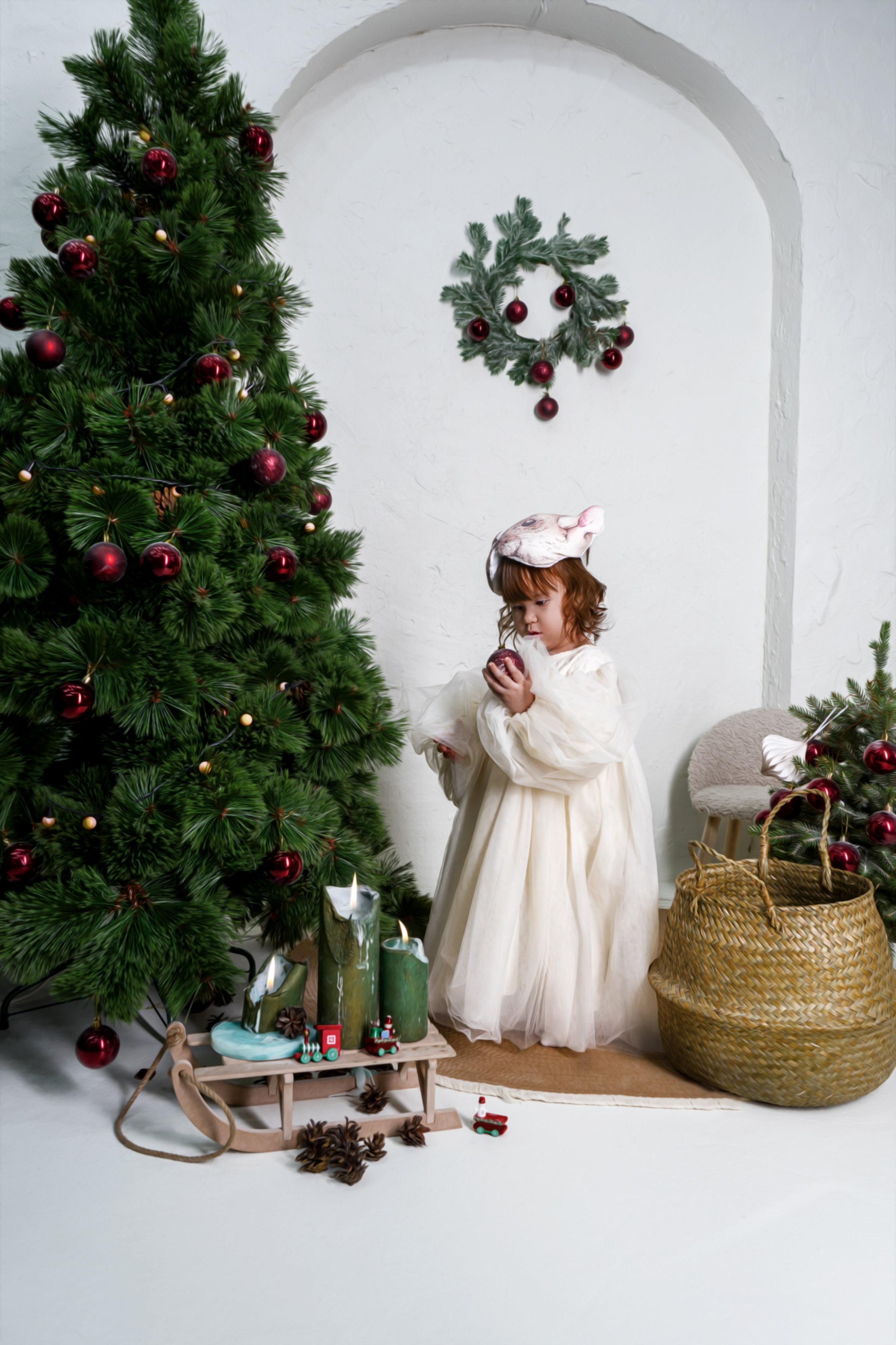 Проект маленький новый год Амалия. Семейный и детский фотограф в Новом Уренгое Анна Иванова