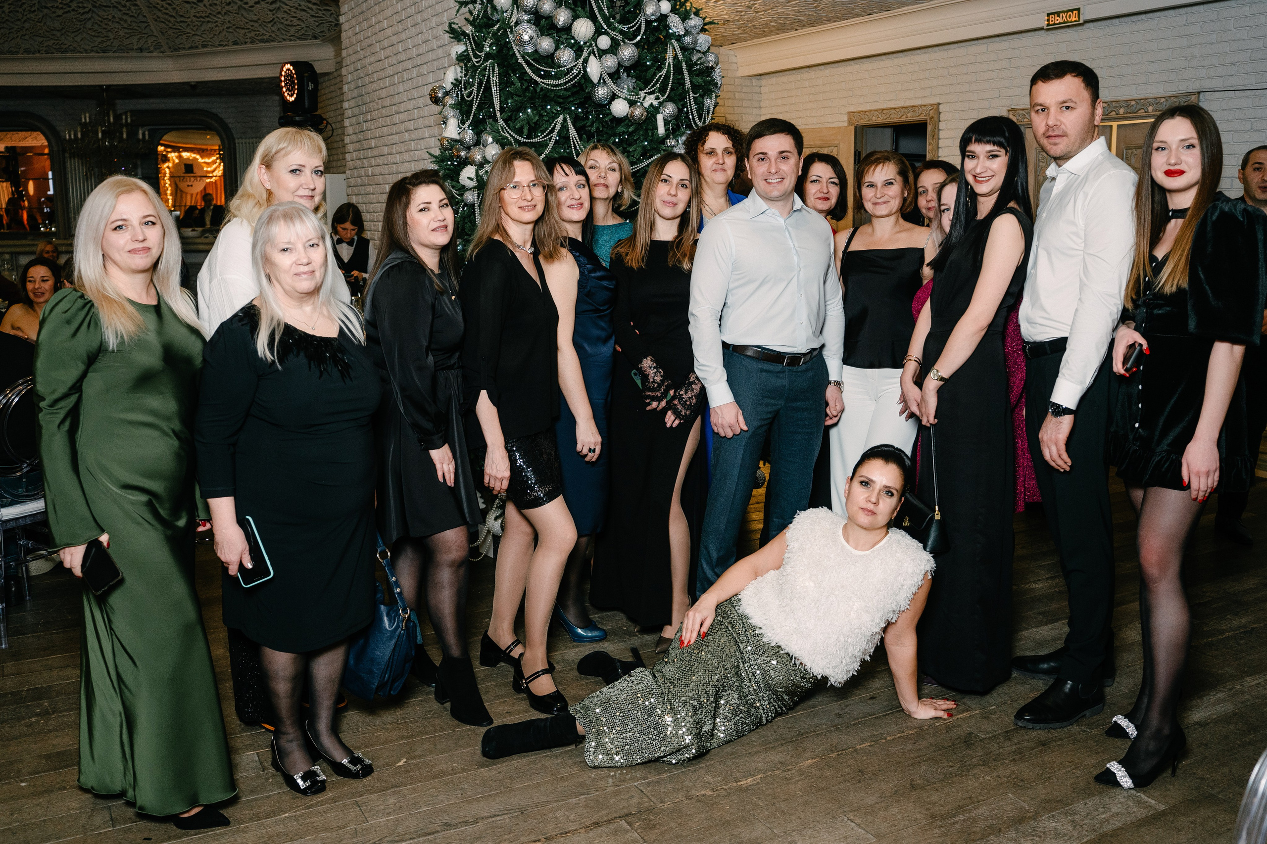 Новогодний вечер в Артисте. Свадебный и семейный фотограф в Воронеже Анастасия Бойко