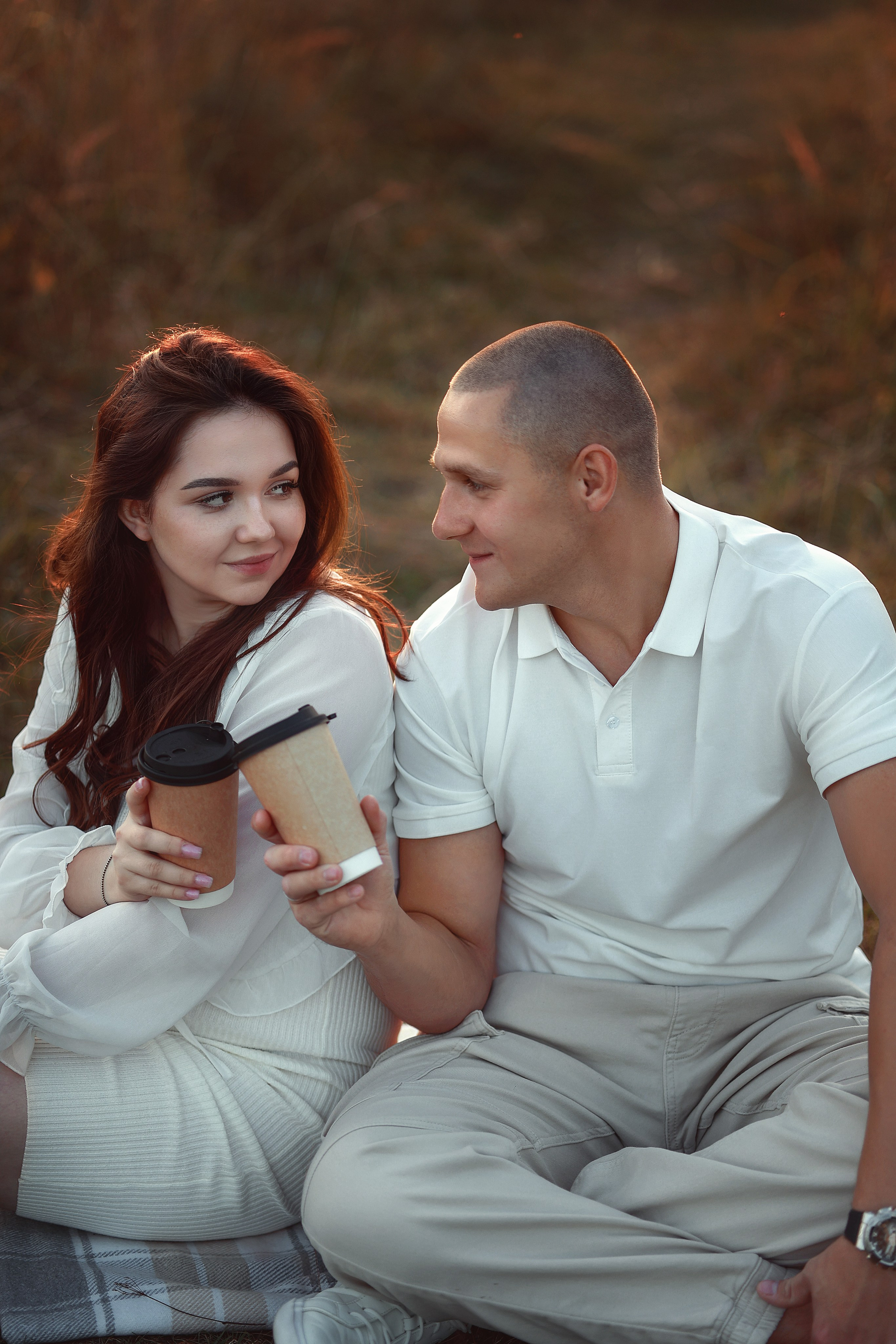 Влад и Настя (Романовское поле). Семейный и детский фотограф в Перми Мария Карабатова