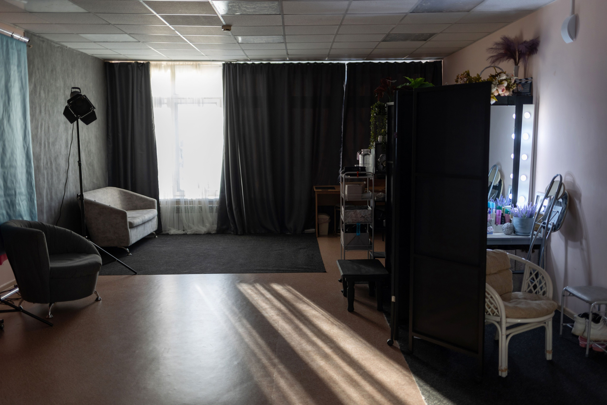 Интерьер фотостудии IRBIS. Фотограф Ирина Бобрешова. Коряжма