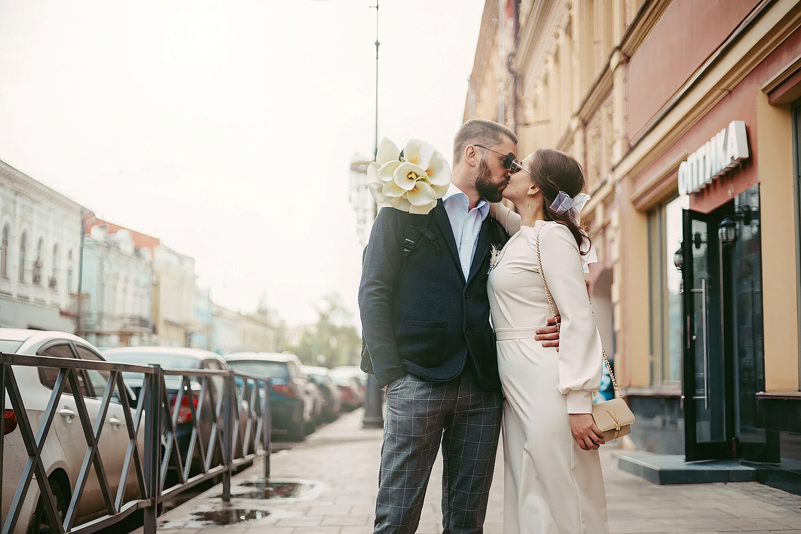 Городская свадебная съёмка. Фотограф в городе Самара Александр Гераськин