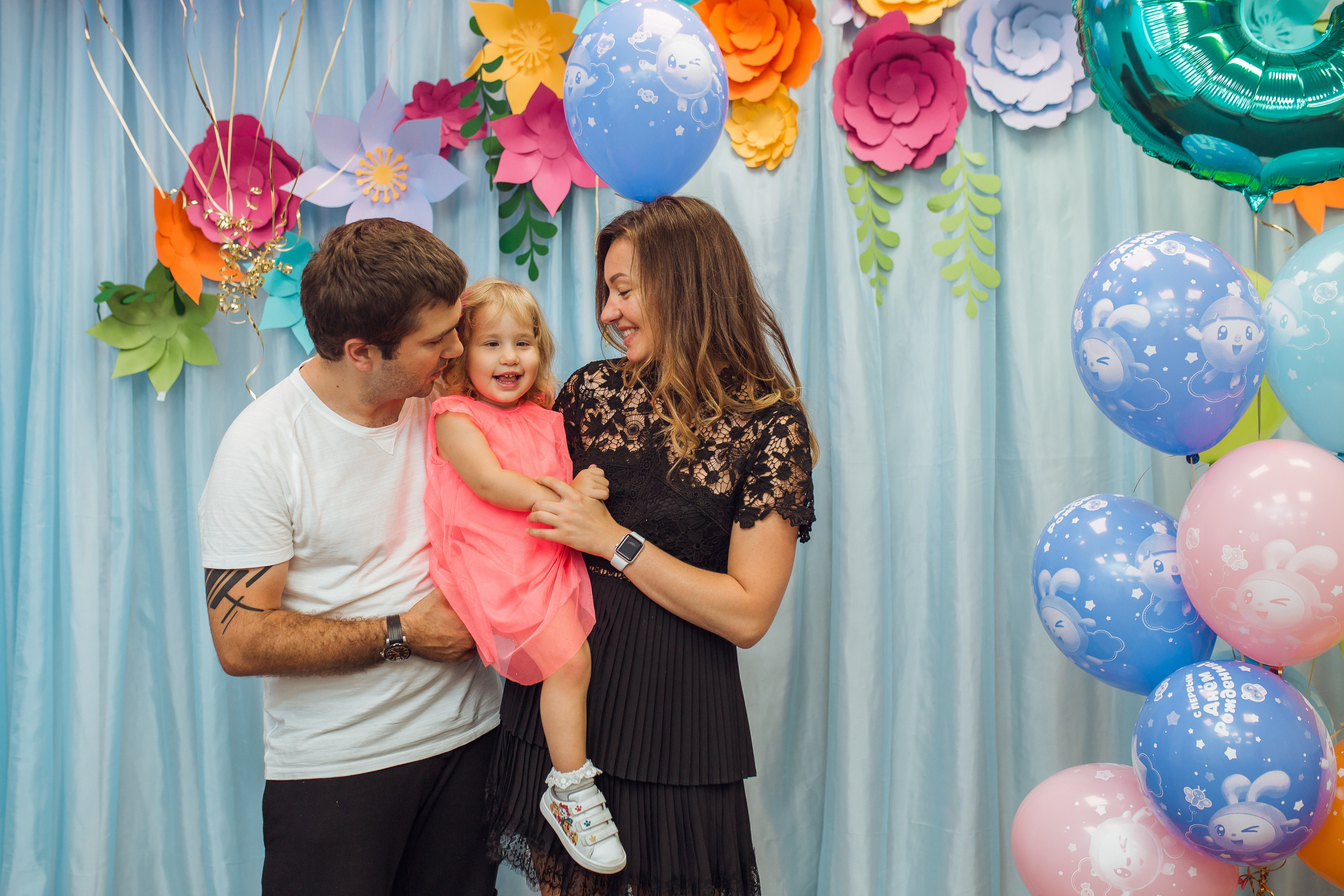 День Рождения Кристины. Фотограф на Крещение, семейный фотограф в Москве