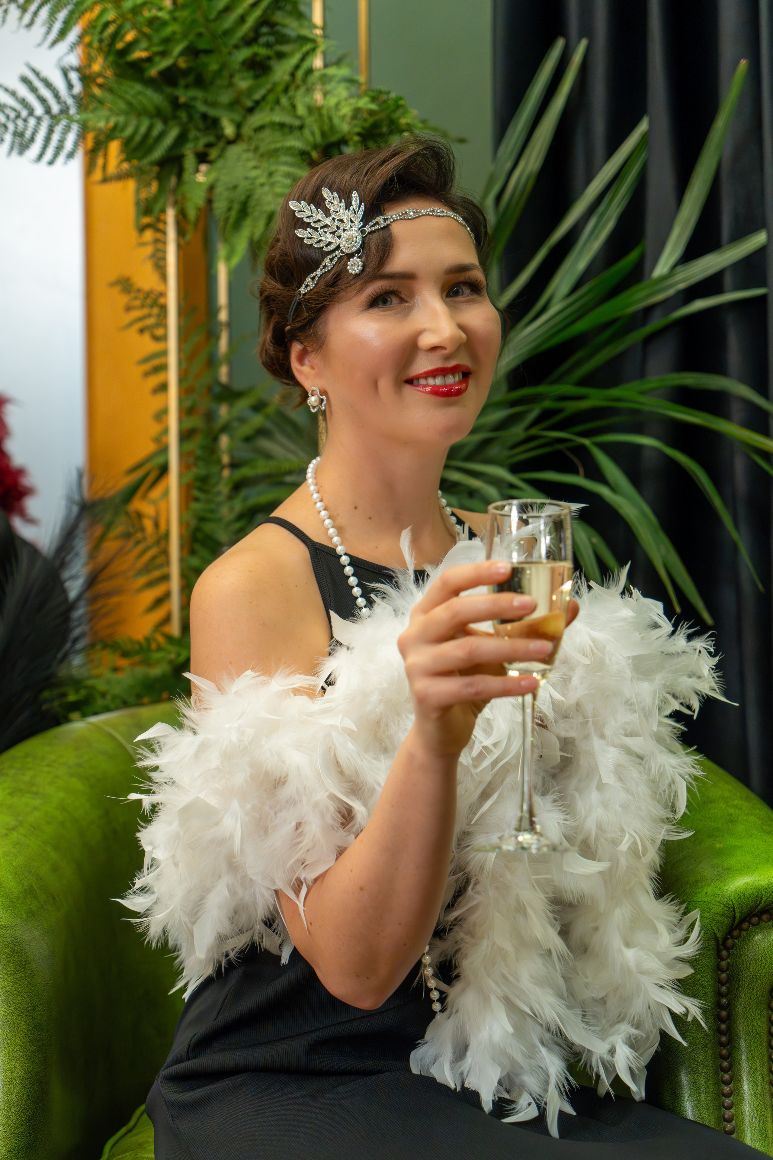 Новый год в стиле Great Gatsby. Репортажный фотограф в Красной Поляне и Сочи Павлюченко Екатерина