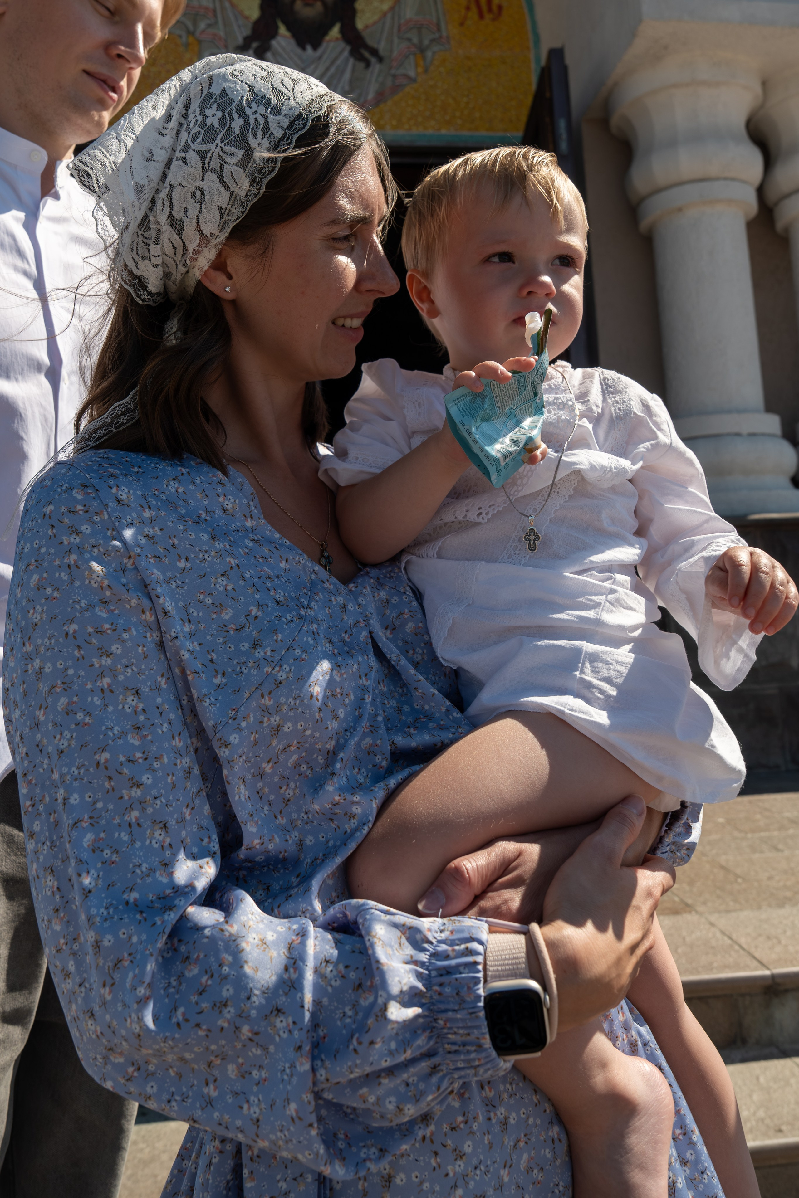 Крещение Матвея. Репортажный фотограф в Красной Поляне и Сочи Павлюченко Екатерина