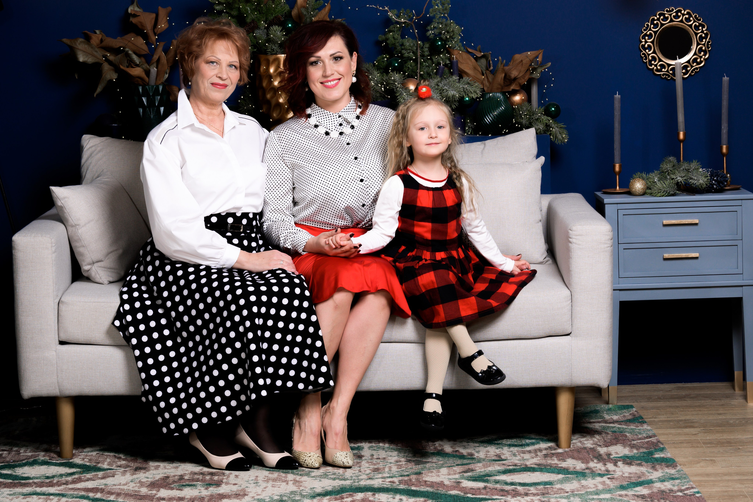 Olya and the family. Fotograf Dmitrii Donets