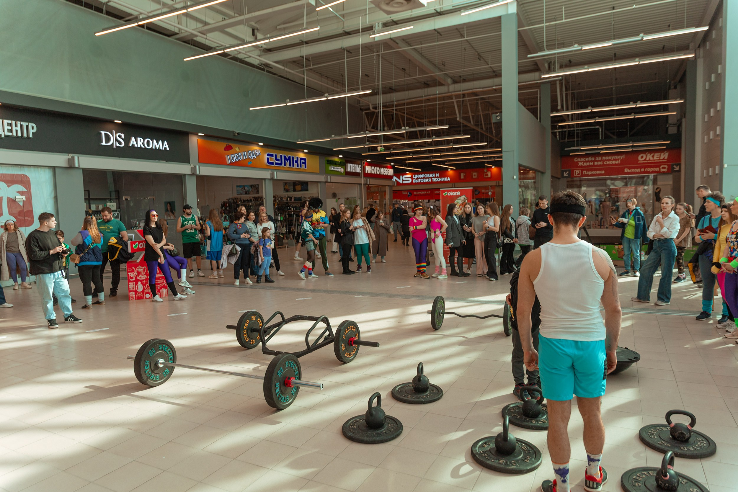 День рождения фитнес зала NN fitnes. Фотограф Тюмень