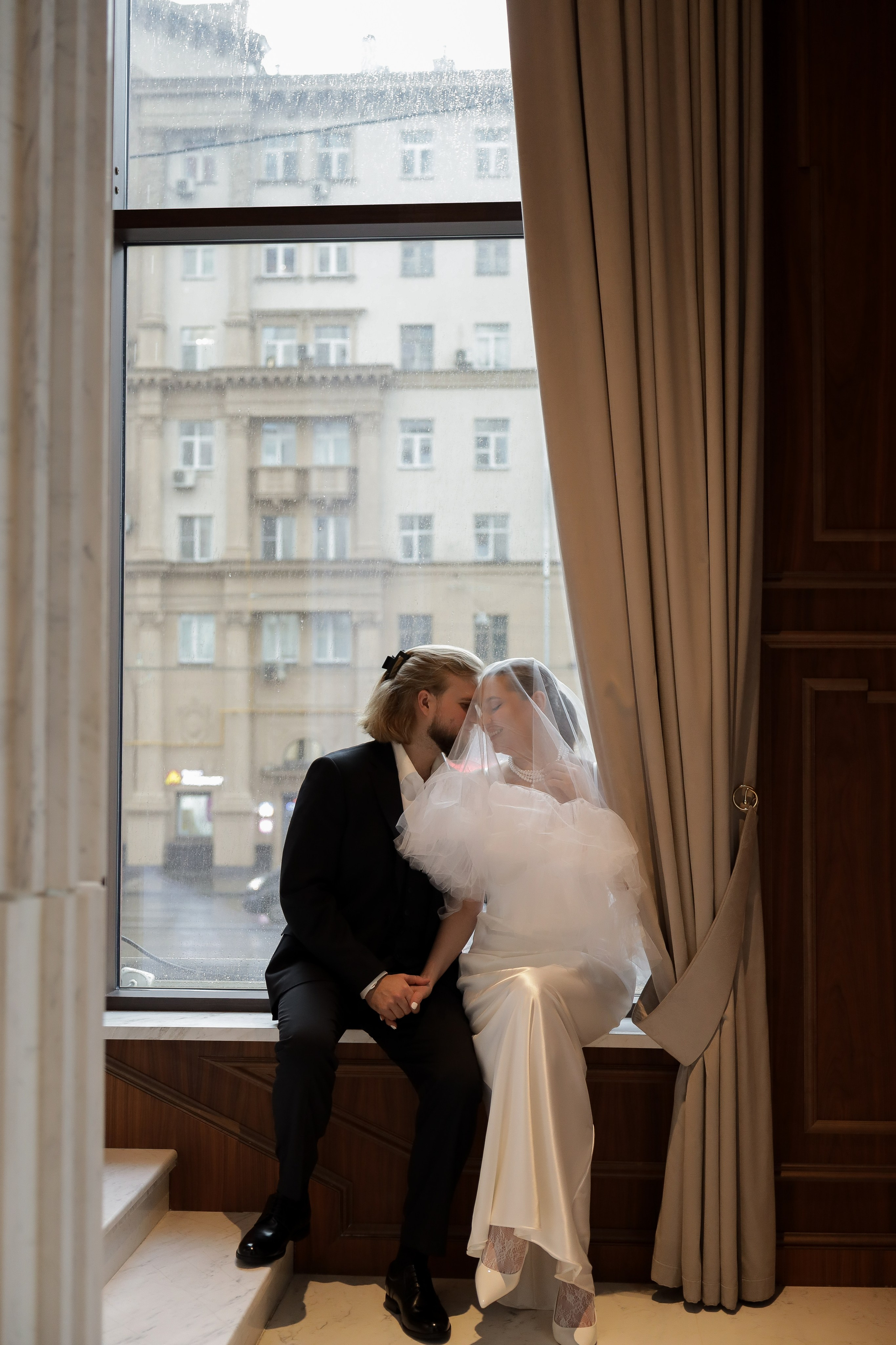 Максим и Анна | Кафе Пушкин. Свадебный фотограф Москва